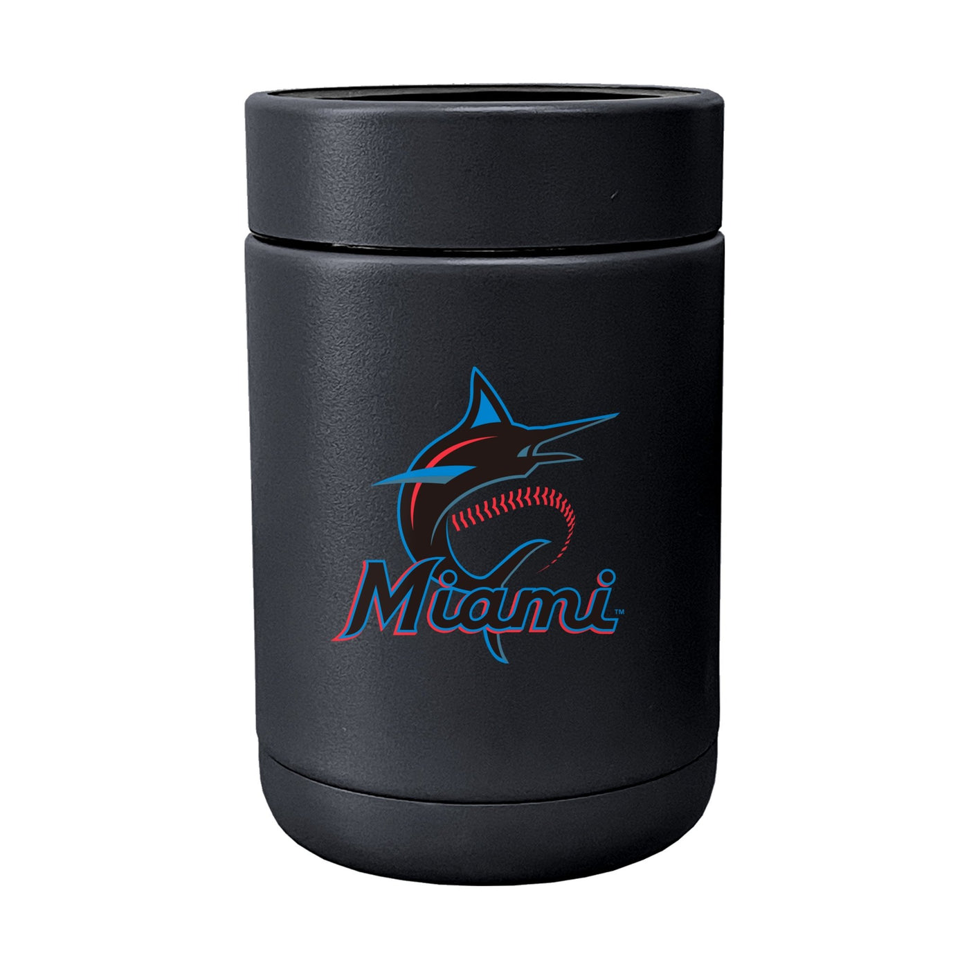 Miami Marlins Flipside Powder Coat Coolie - Logo Brands