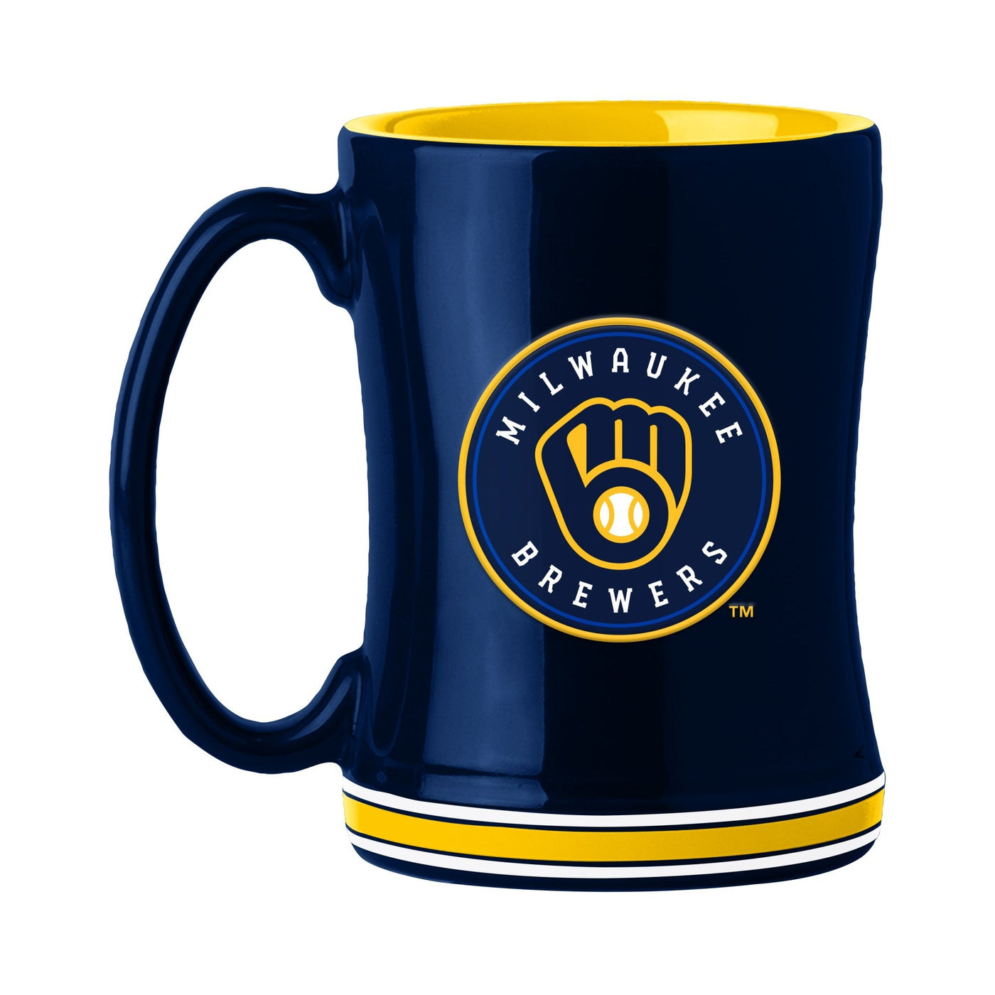 Milwaukee Brewers 14oz Relief Mug - Logo Brands
