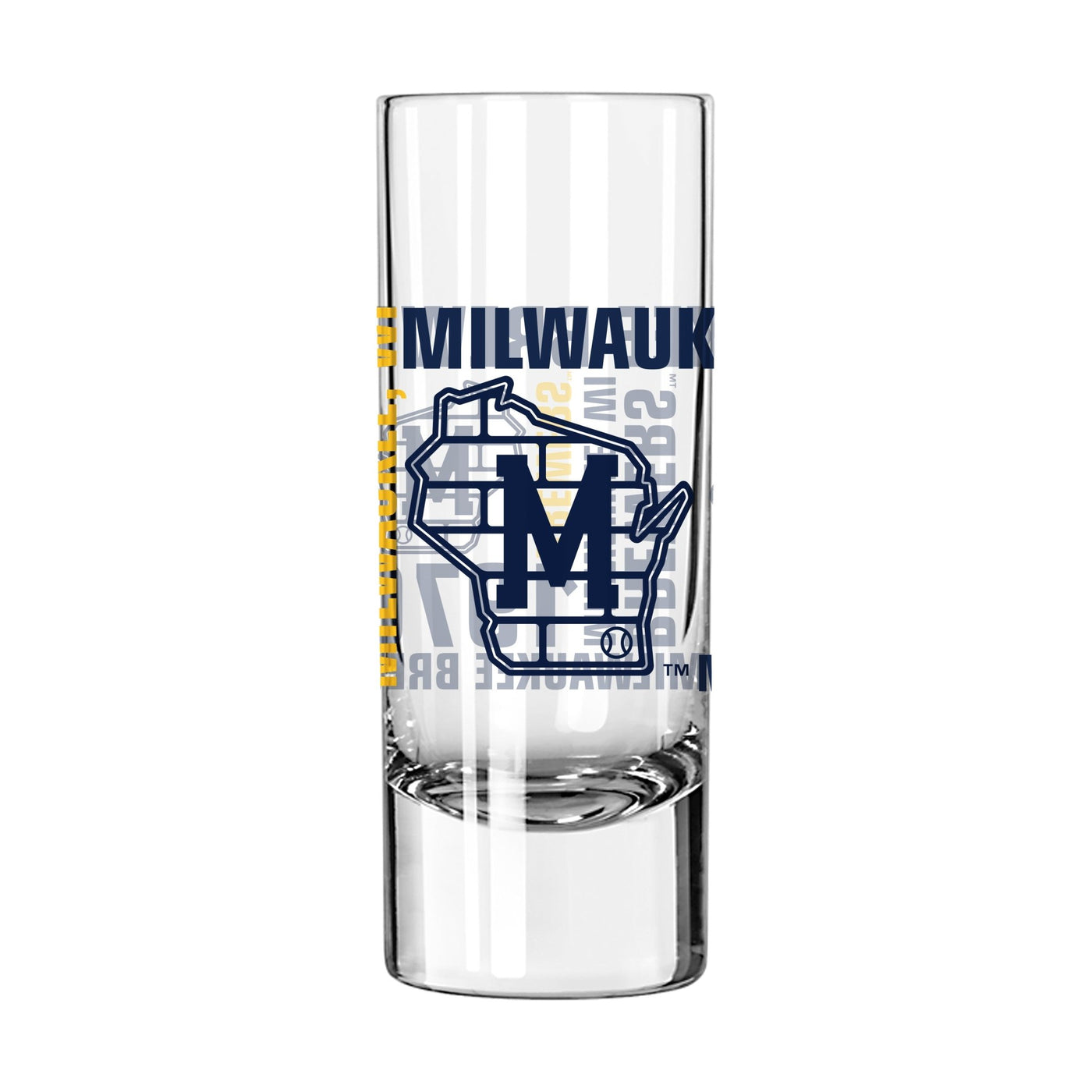 Milwaukee Brewers 2.5oz Spirit Shooter - Logo Brands