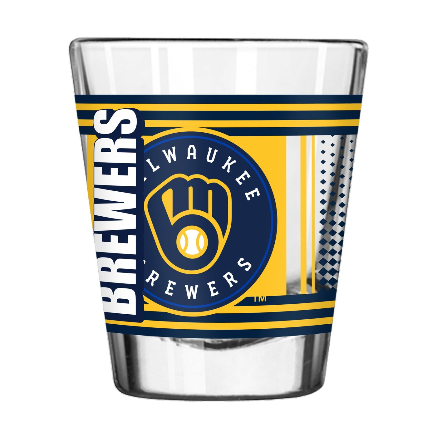 Milwaukee Brewers 2oz Hero Shot Glass - Logo Brands