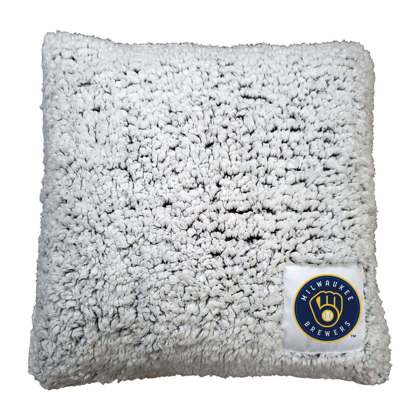 Milwaukee Brewers Frosty Throw Pillow - Logo Brands
