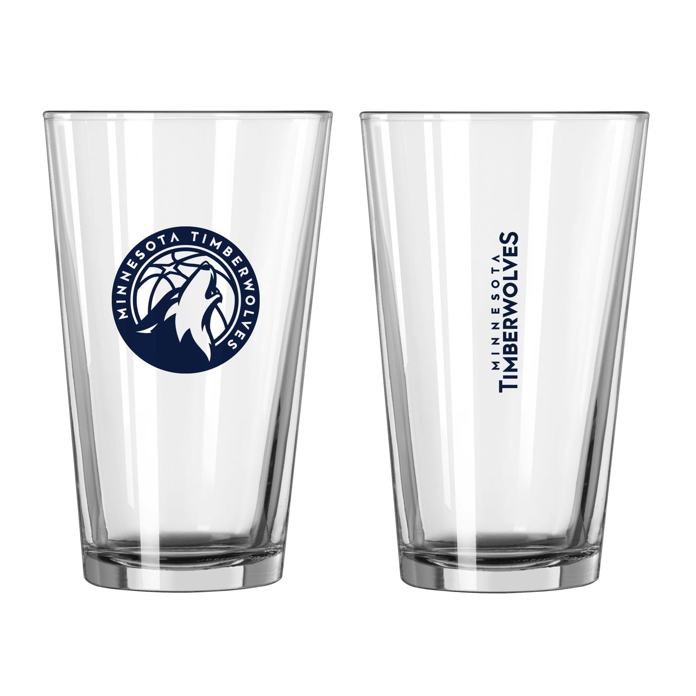 Minnesota Timberwolves 16oz Gameday Pint Glass - Logo Brands