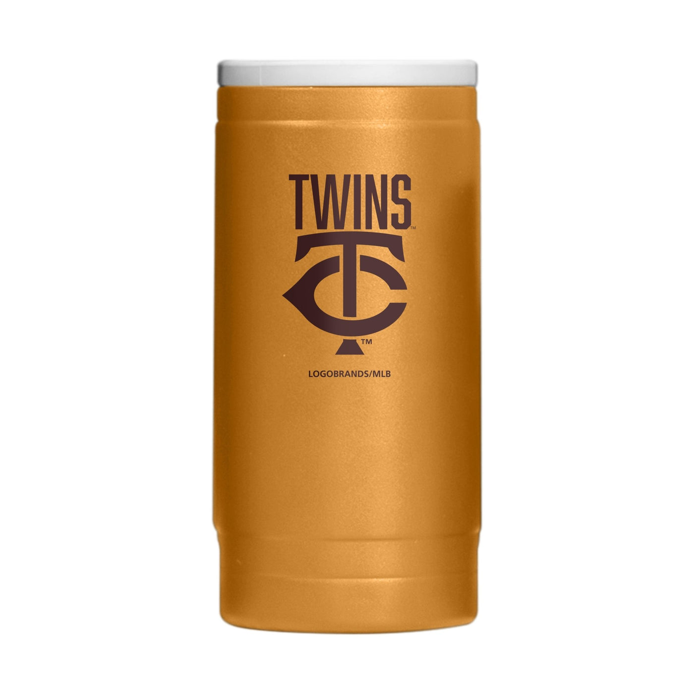 Minnesota Twins Huddle Powder Coat Slim Can Coolie - Logo Brands