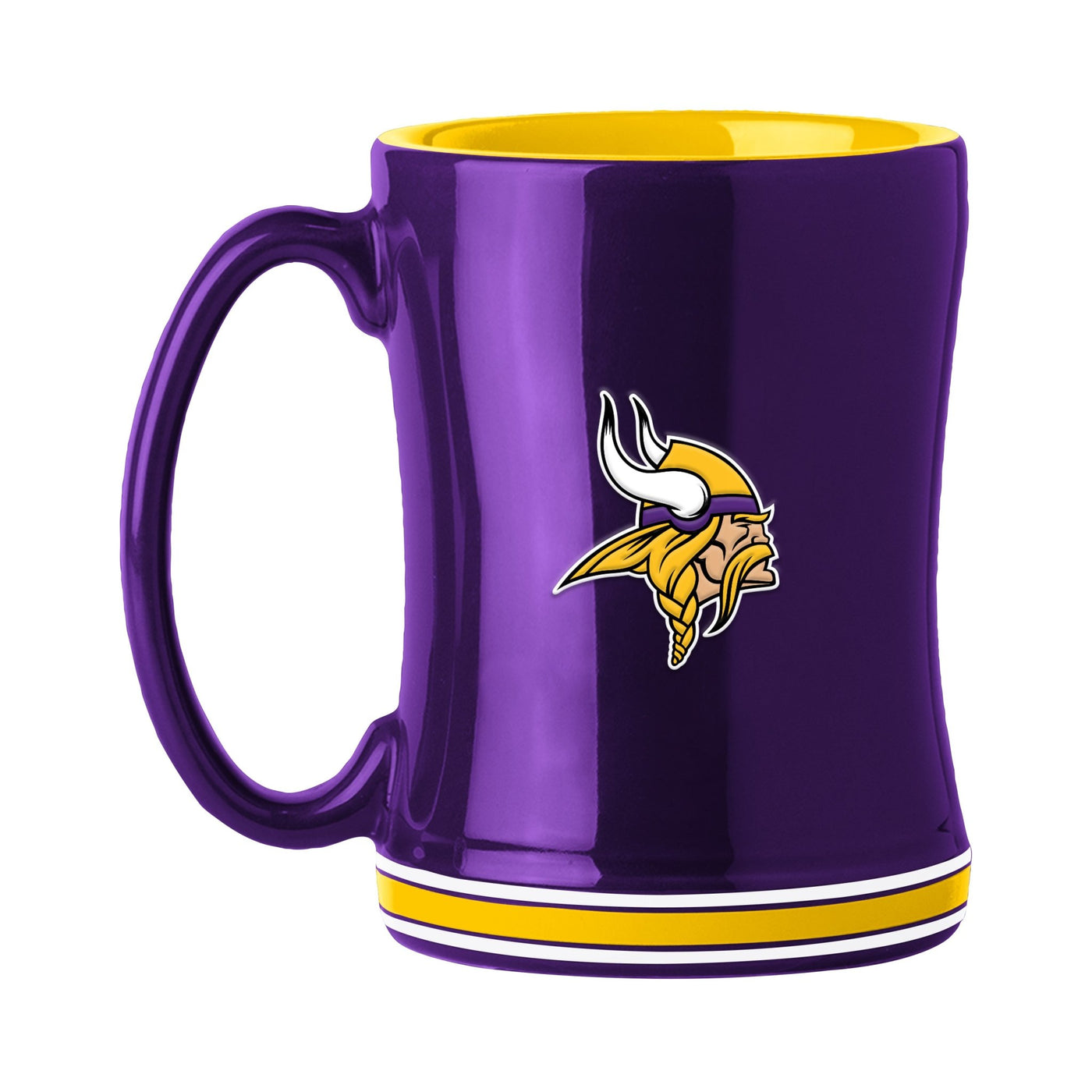 Minnesota Vikings 14oz Relief Mug - Logo Brands