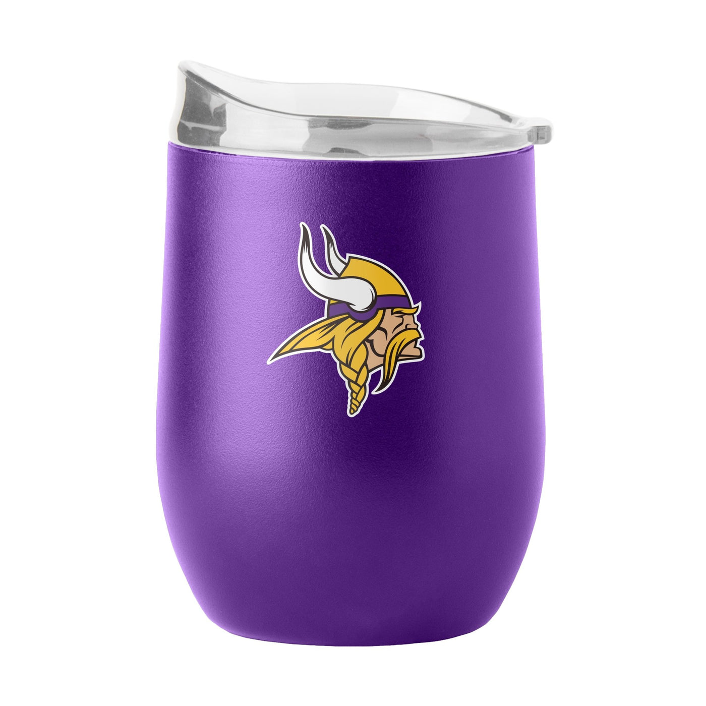 Minnesota Vikings 16oz Flipside Powder Coat Curved Beverage - Logo Brands