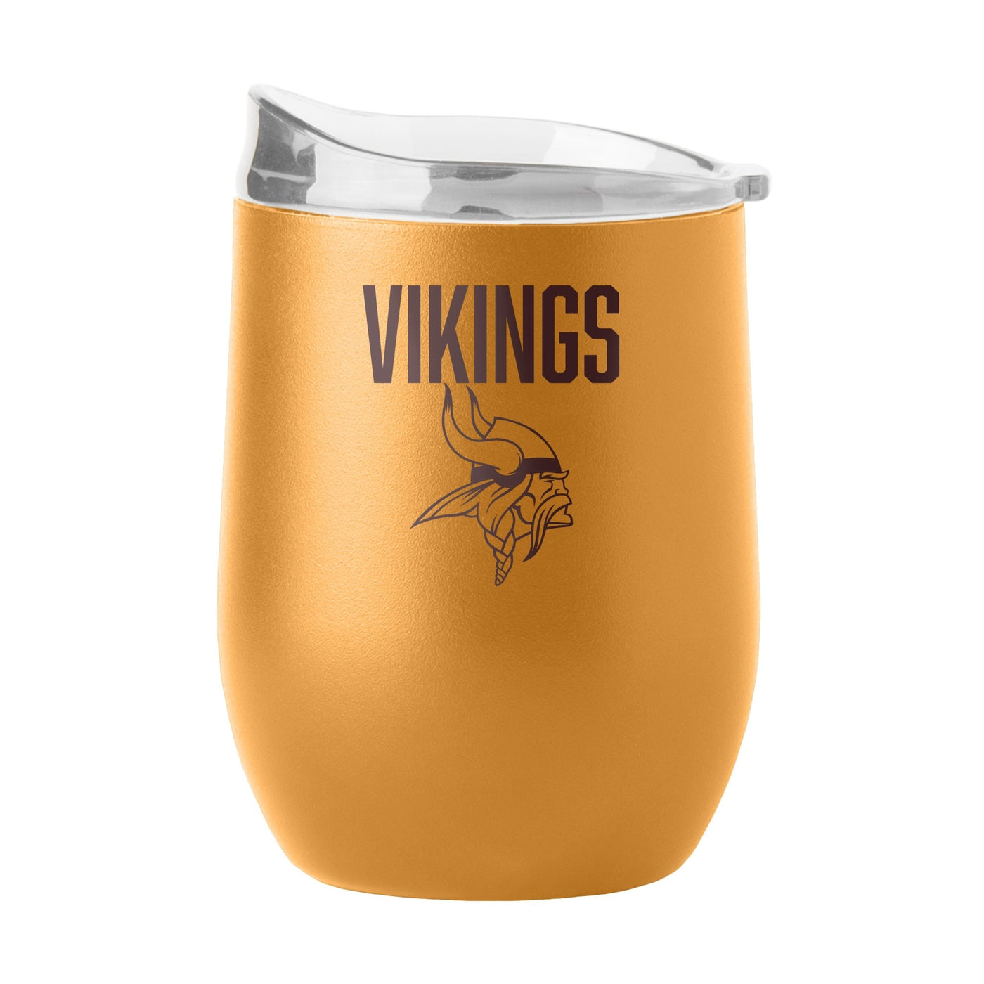 Minnesota Vikings 16oz Huddle Powder Coat Curved Beverage - Logo Brands
