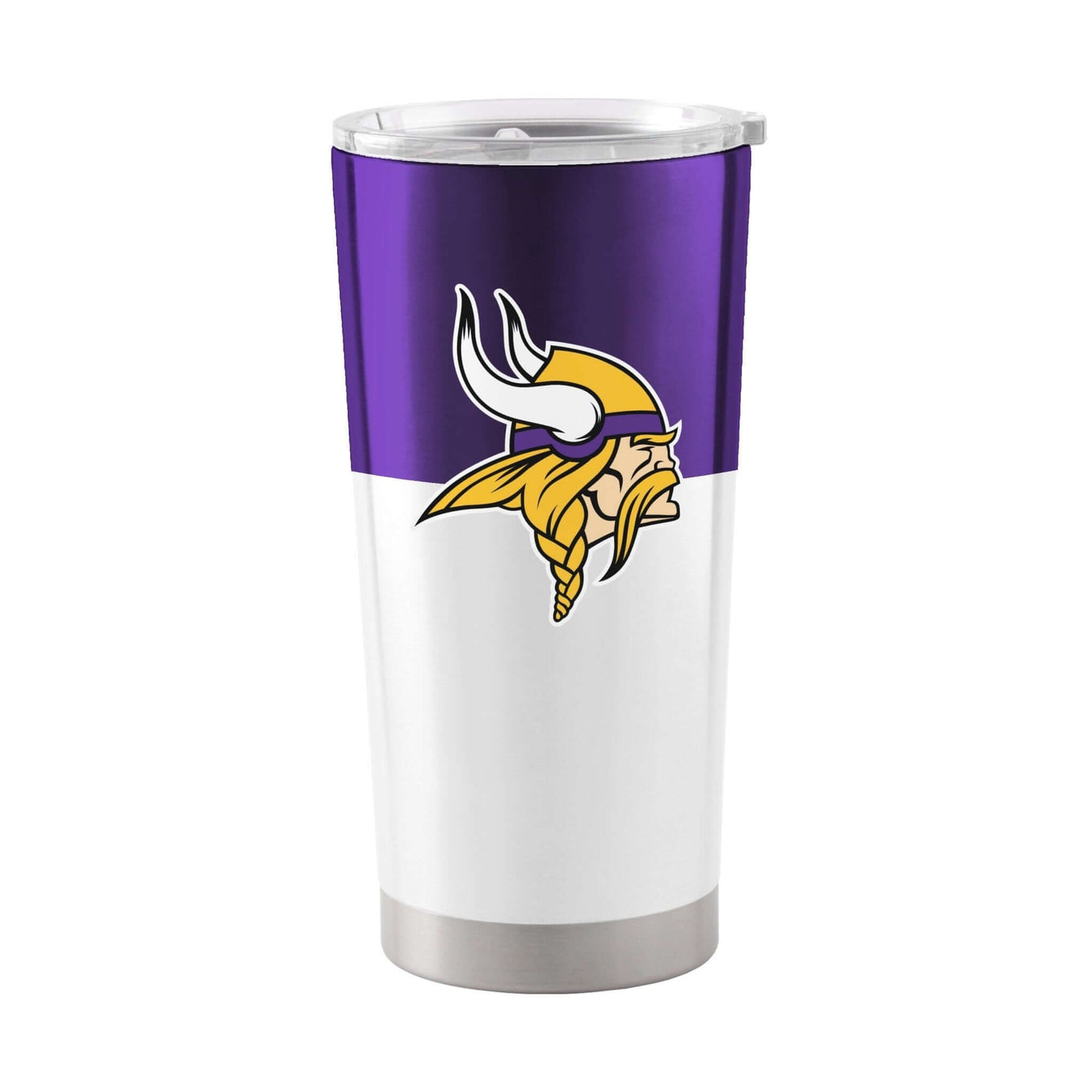 Minnesota Vikings 20oz Colorblock Stainless Tumbler - Logo Brands