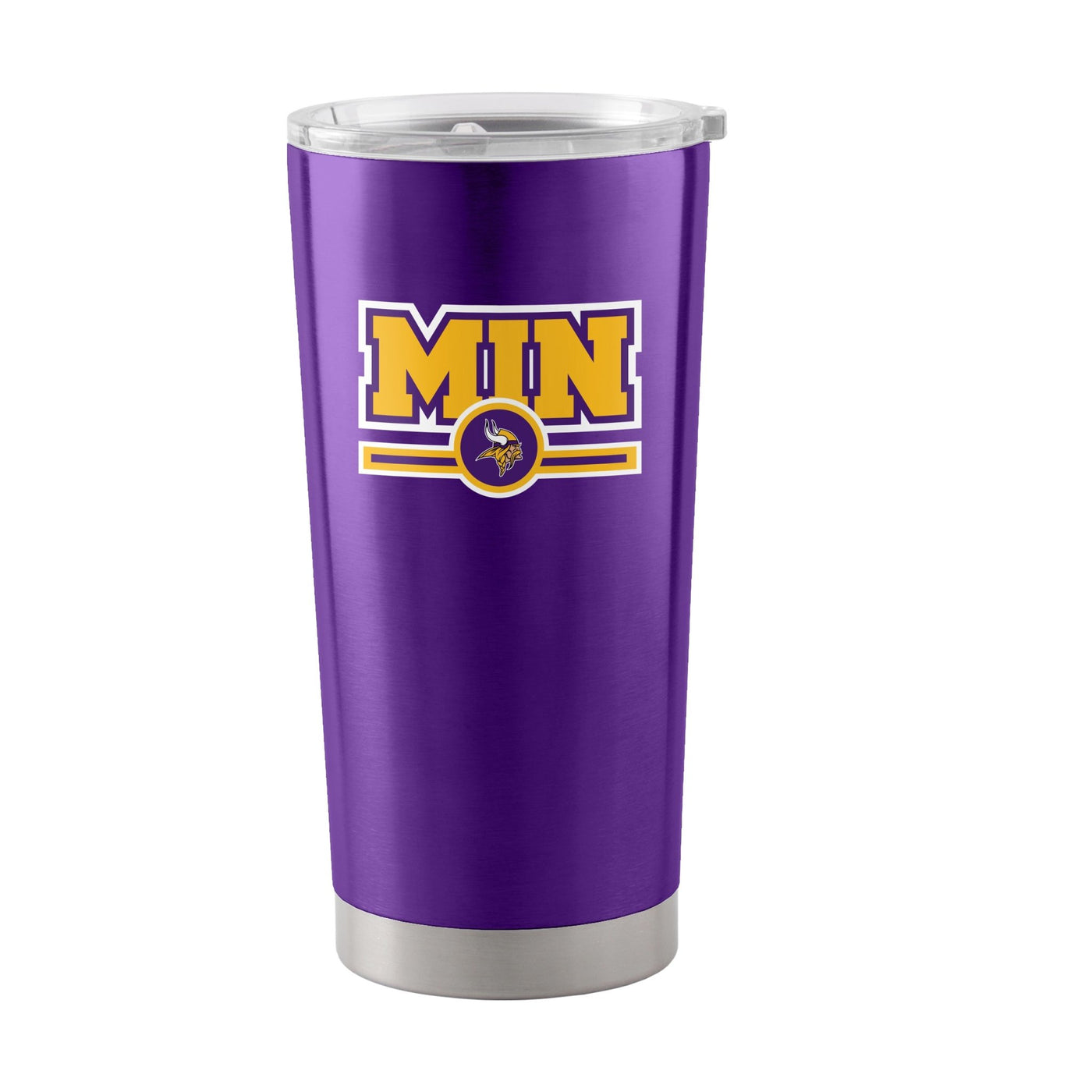 Minnesota Vikings Letterman 20oz Stainless Tumbler - Logo Brands