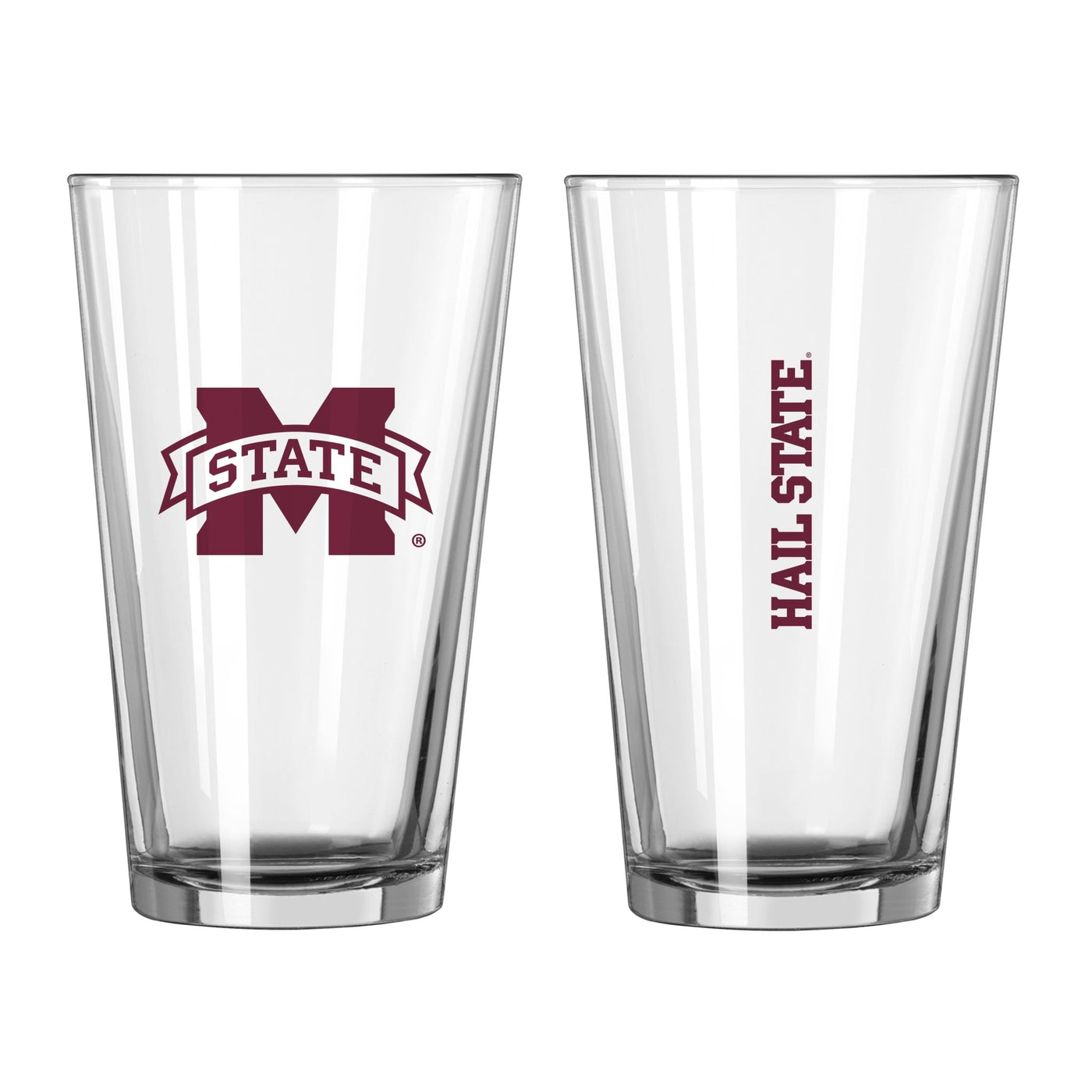 Mississippi State 16oz Gameday Pint Glass - Logo Brands