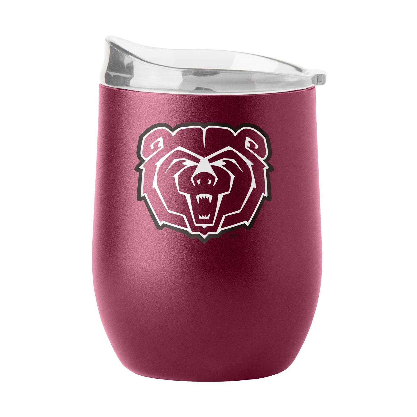 Missouri State 16oz Flipside Powder Coat Curved Bev - Logo Brands