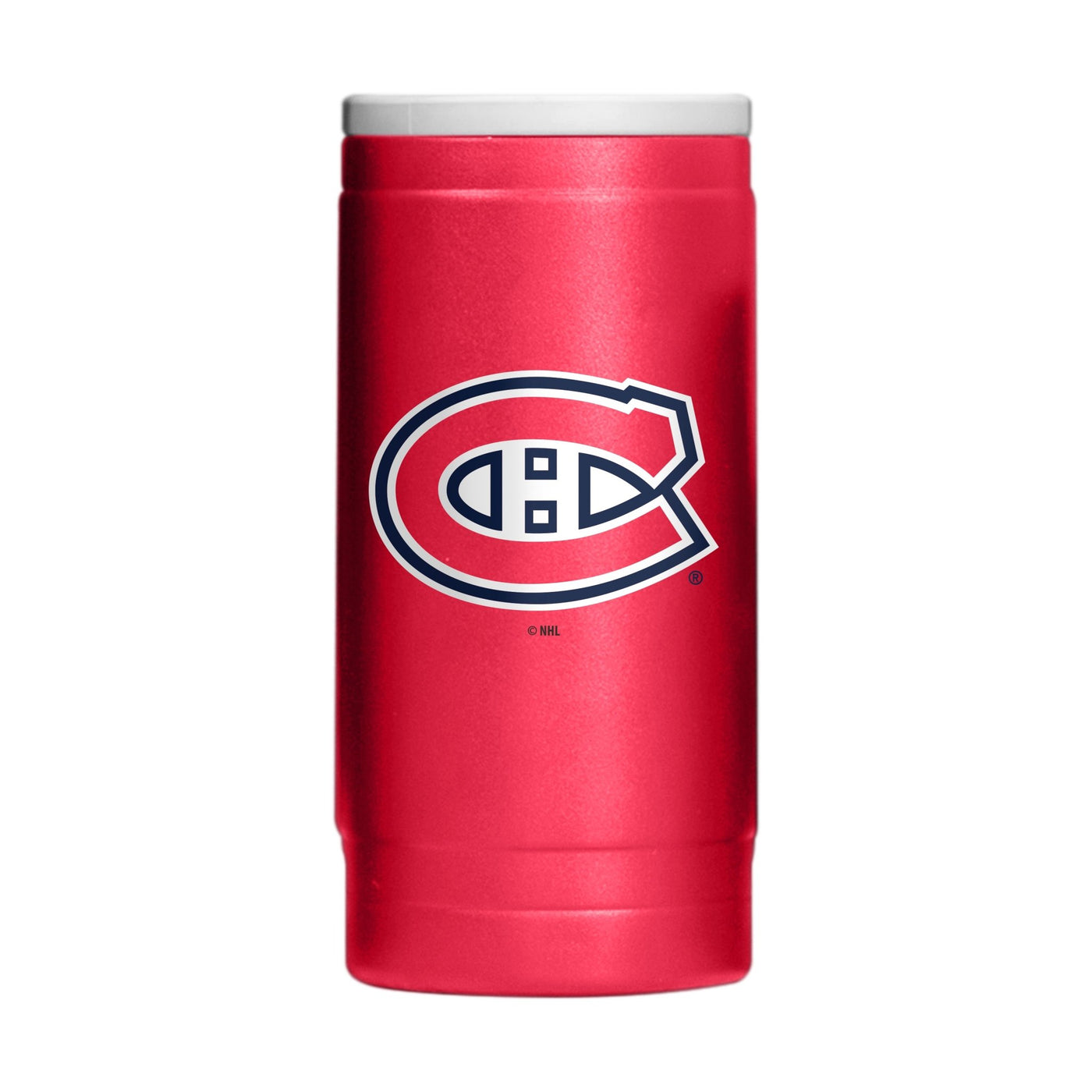 Montreal Canadiens 12oz Flipside Powdercoat SlimCan Coolie - Logo Brands
