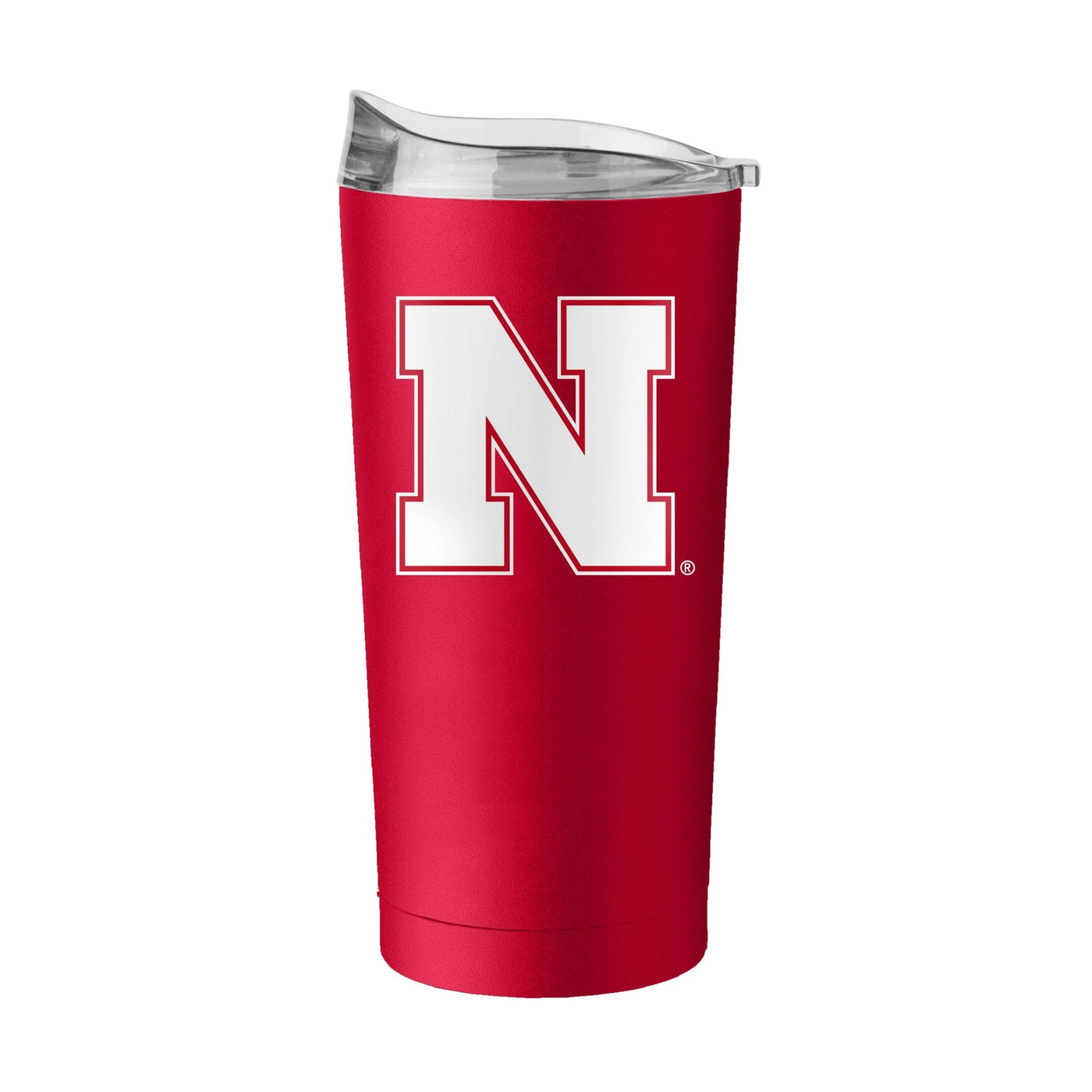Nebraska 20oz Flipside Powder Coat Tumbler - Logo Brands