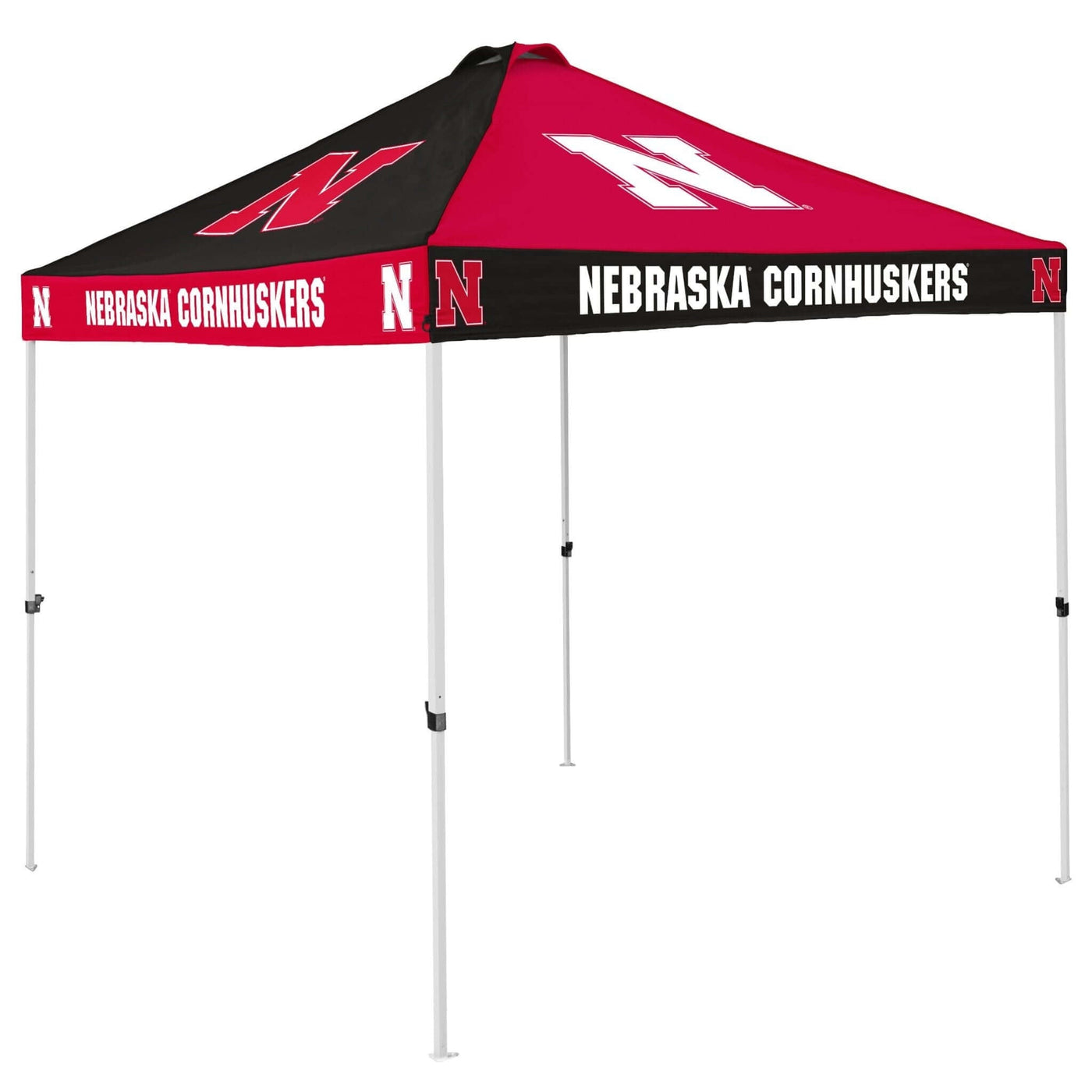 Nebraska Checkerboard Canopy - Logo Brands