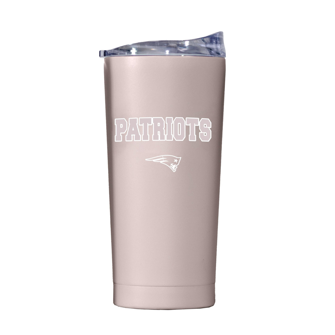 New England Patriots 20oz Stencil Powder Coat Tumbler - Logo Brands
