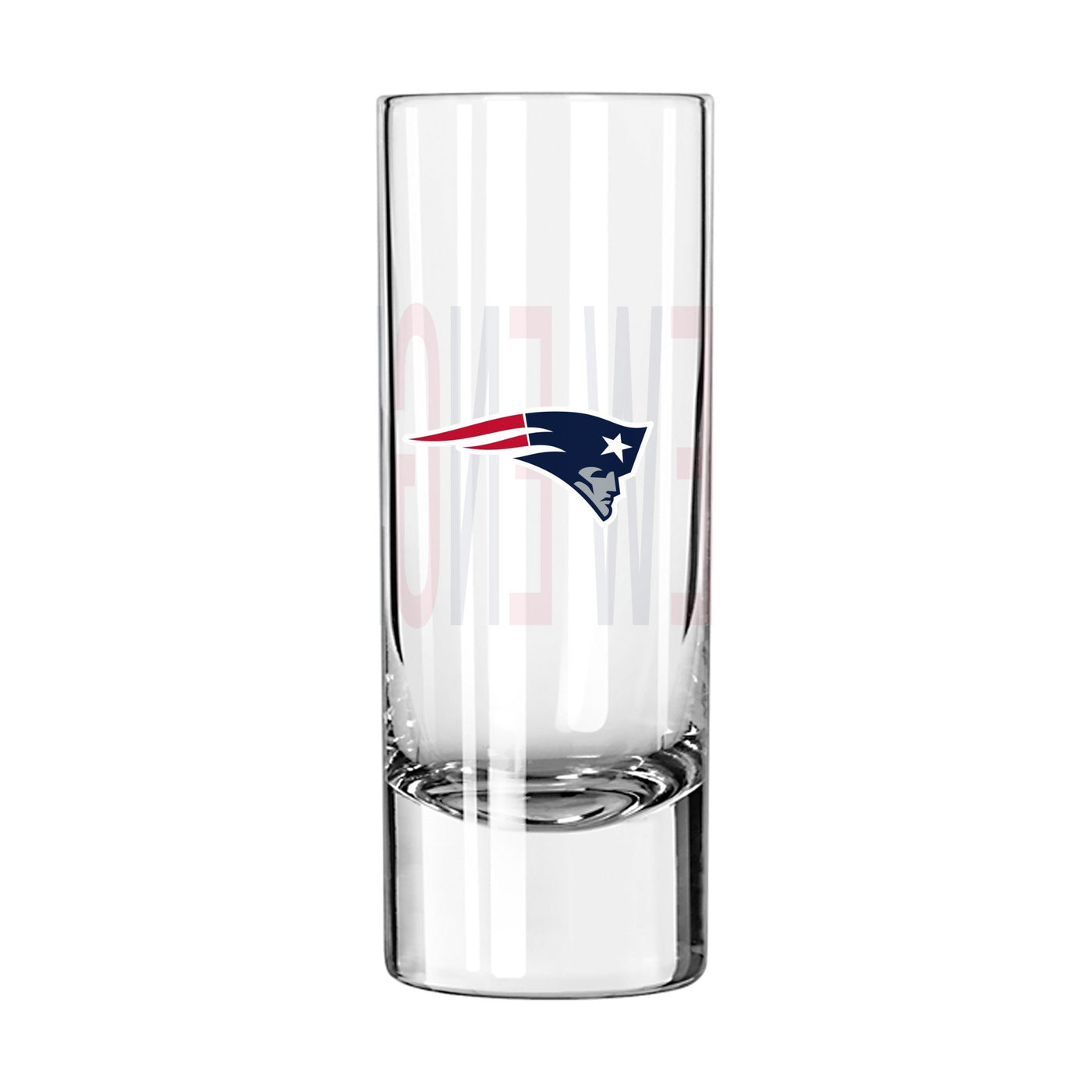 New England Patriots 2.5oz Overtime Shooter Glass - Logo Brands
