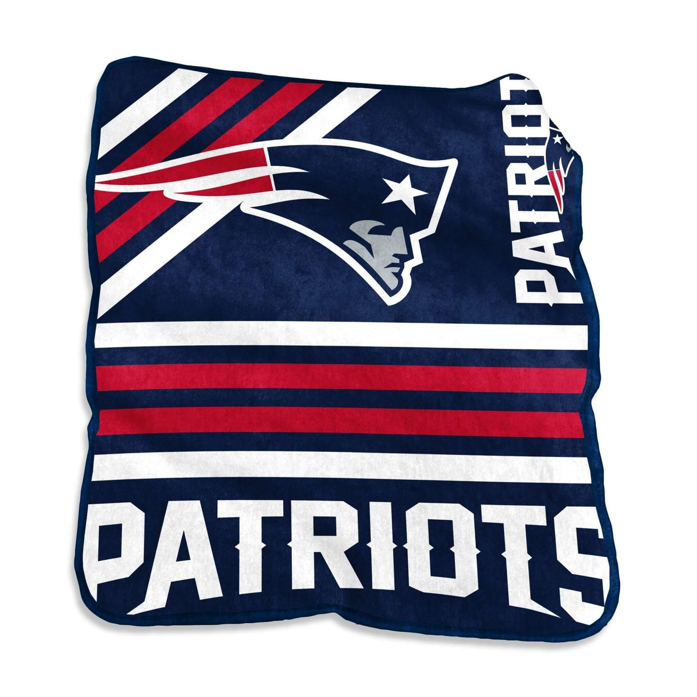 New England Patriots Raschel Throw - Logo Brands