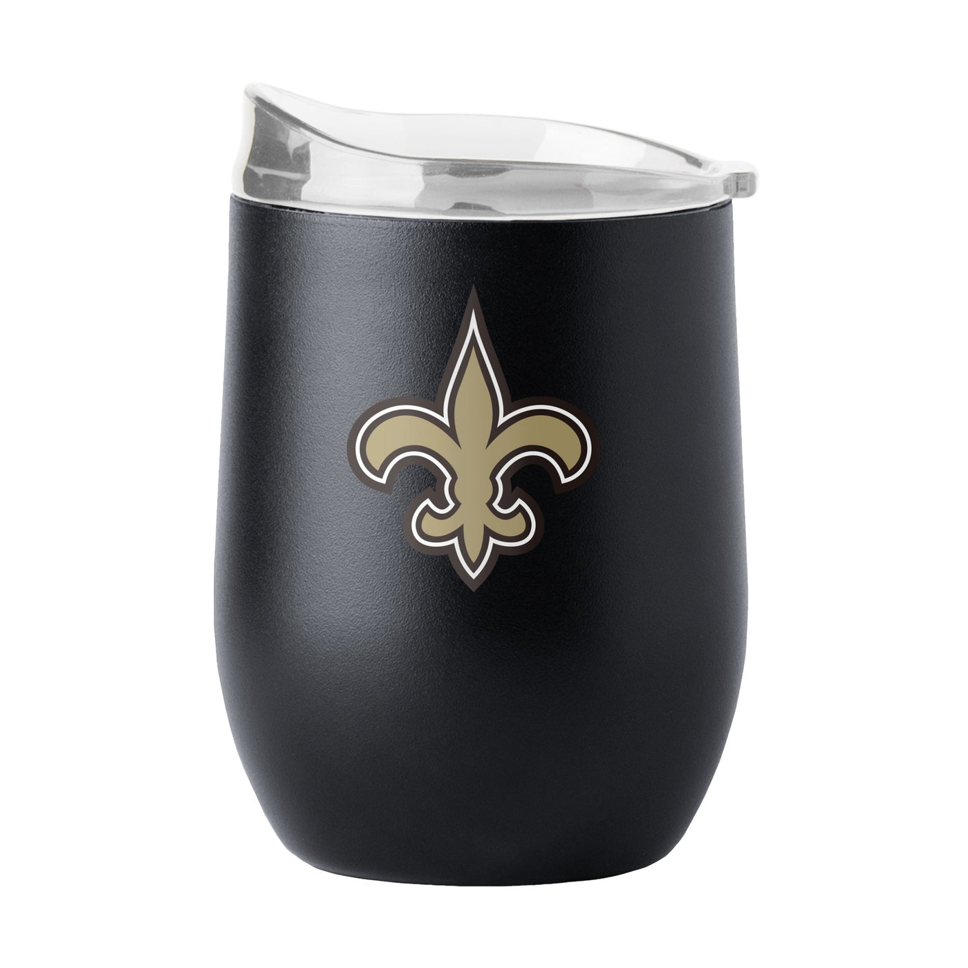 New Orleans Saints 16oz Flipside Powder Coat Curved Beverage - Logo Brands