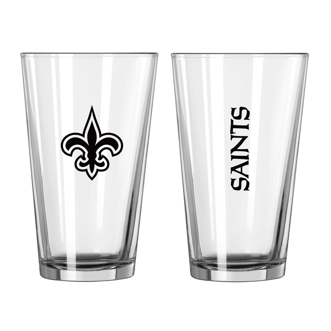 New Orleans Saints 16oz Gameday Pint Glass - Logo Brands