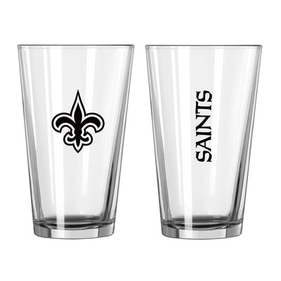 New Orleans Saints 16oz Gameday Pint Glass - Logo Brands