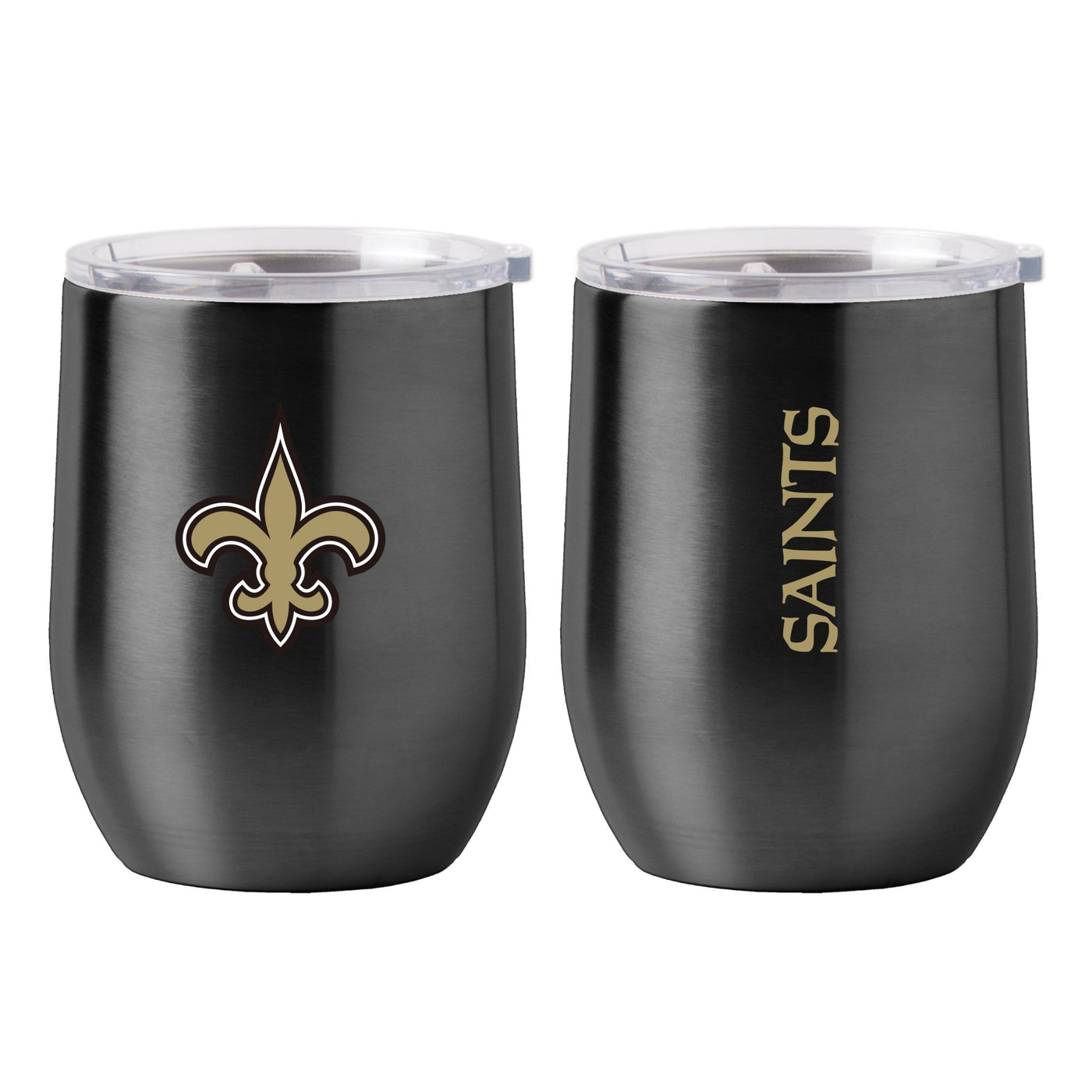 New Orleans Saints 16oz Gameday Stainless Curved Beverage - Logo Brands