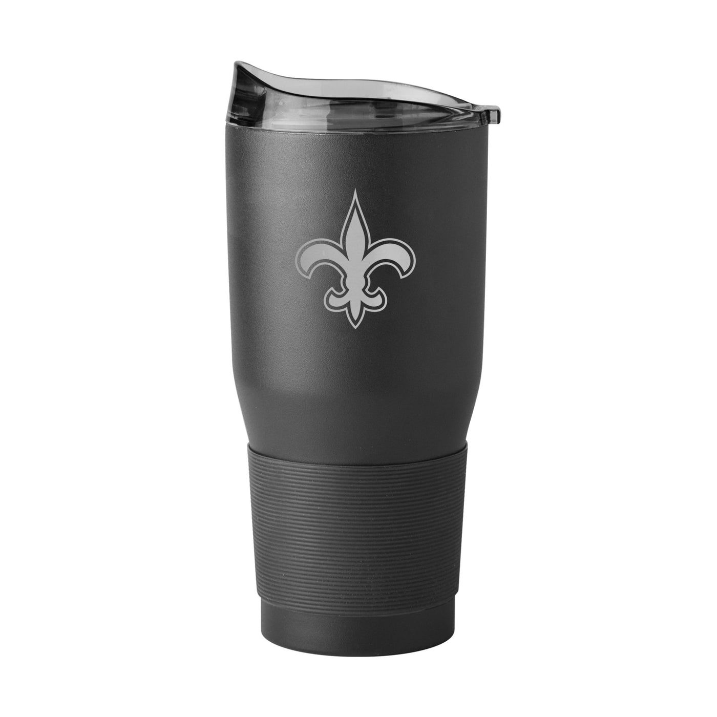 New Orleans Saints 30oz Etch Powder Coat Tumbler - Logo Brands
