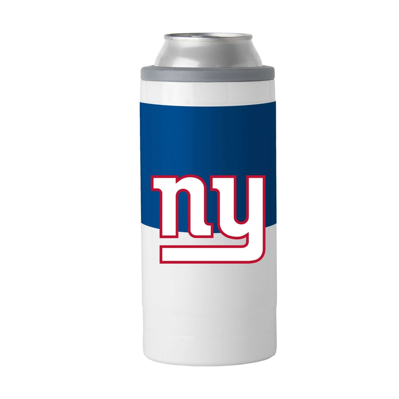 New York Giants 12oz Colorblock Slim Can Coolie - Logo Brands