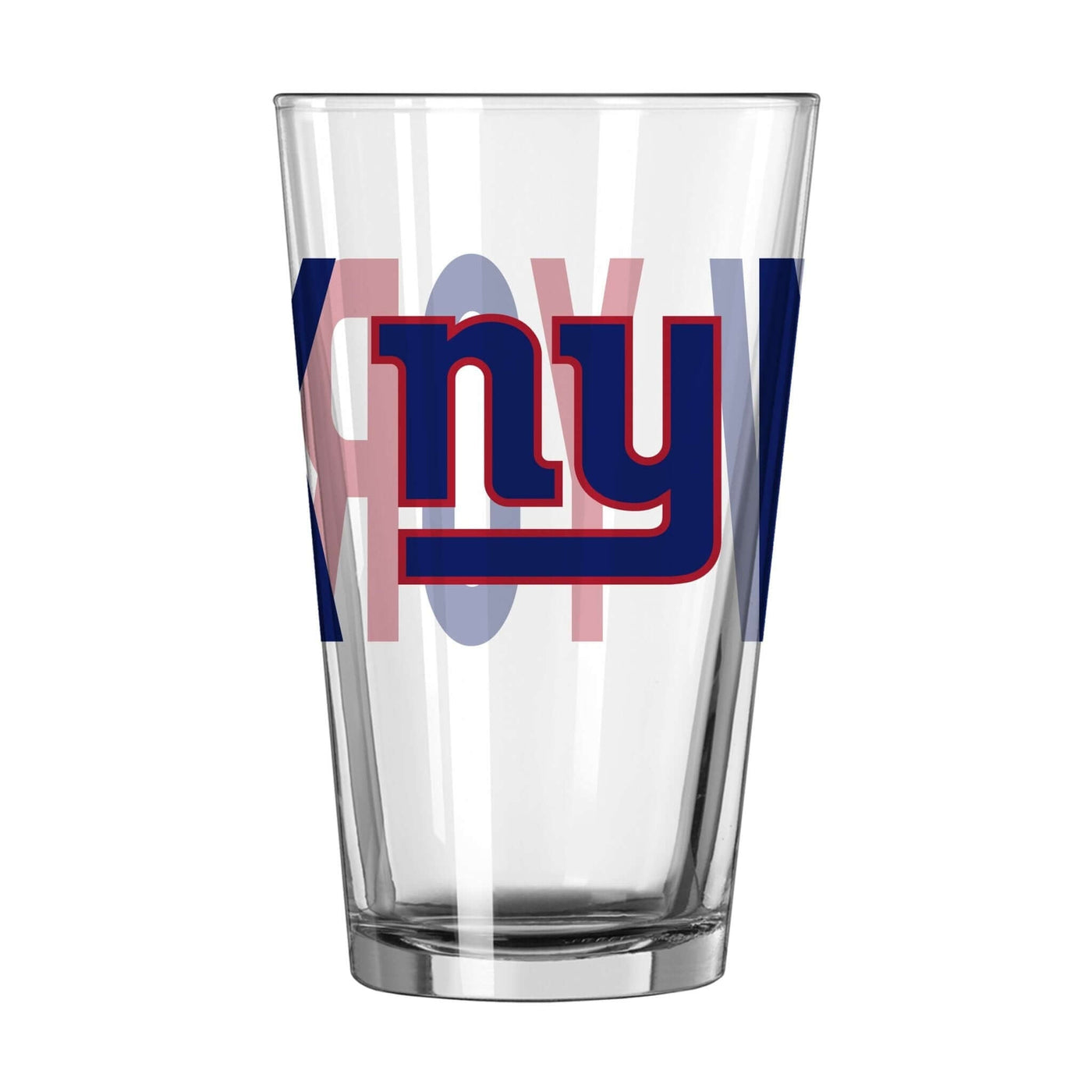 New York Giants 16oz Overtime Pint Glass - Logo Brands