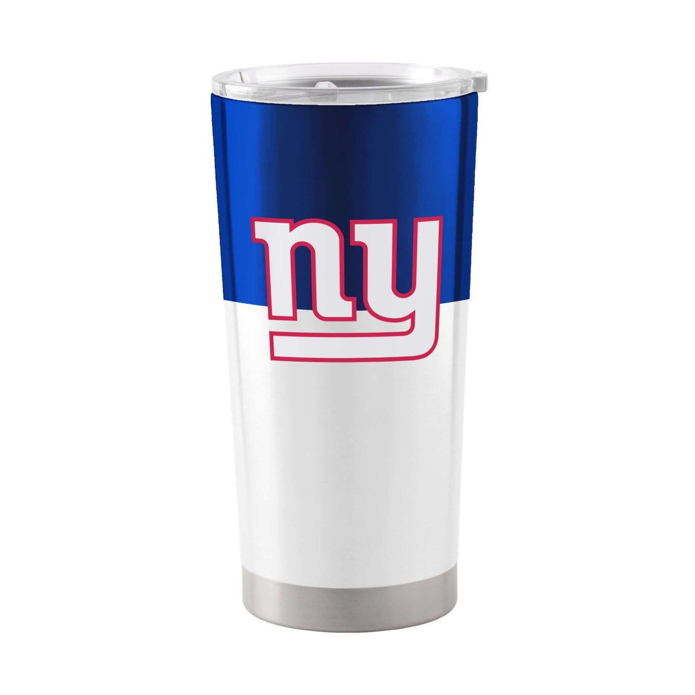 New York Giants 20oz Colorblock Stainless Tumbler - Logo Brands