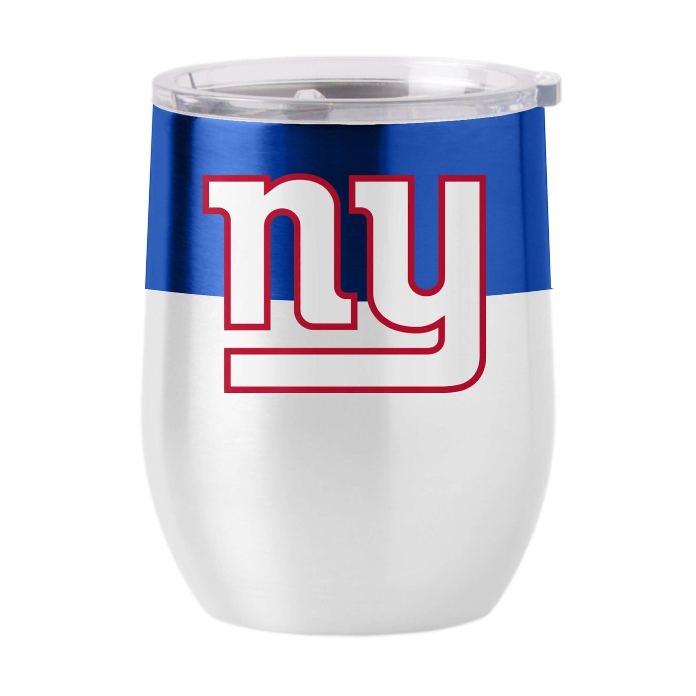 New York Giants Colorblock 16oz Stainless Curved Beverage - Logo Brands