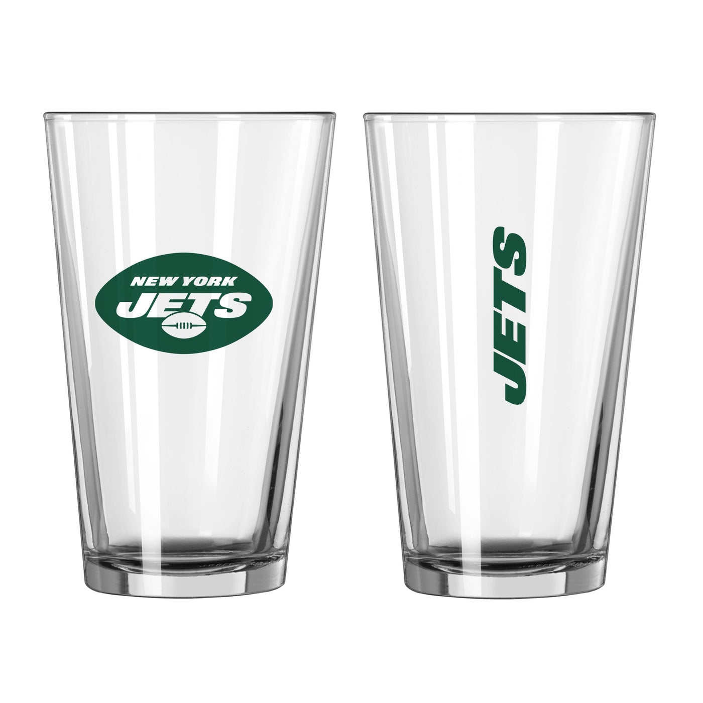 New York Jets 16oz Gameday Pint Glass - Logo Brands