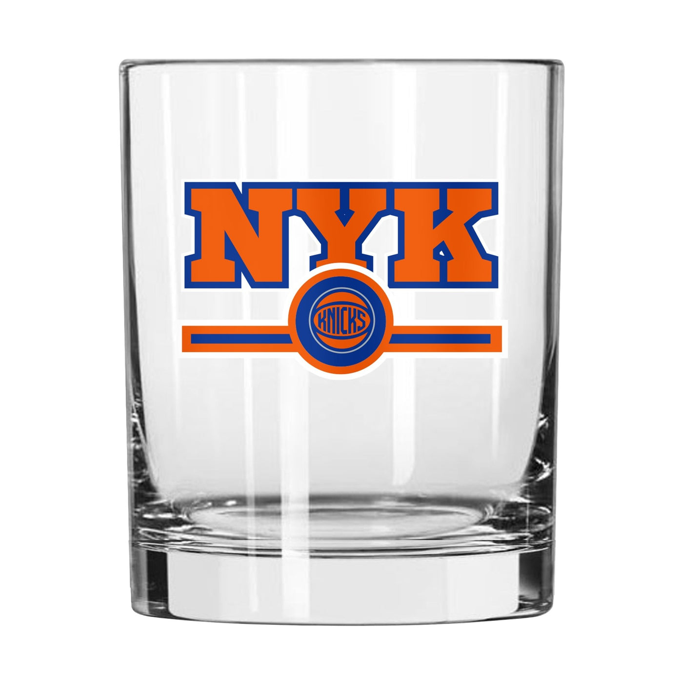 New York Knicks 14oz Letterman Rocks Glass - Logo Brands