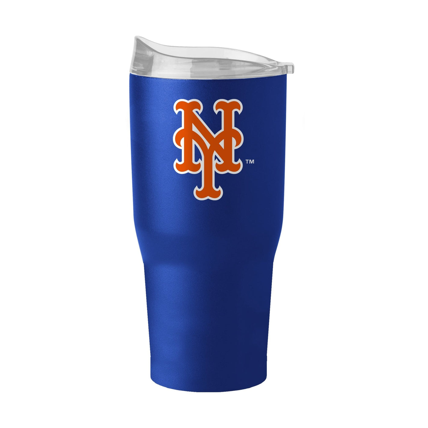 New York Mets 30oz Flipside Powder Coat Tumbler - Logo Brands