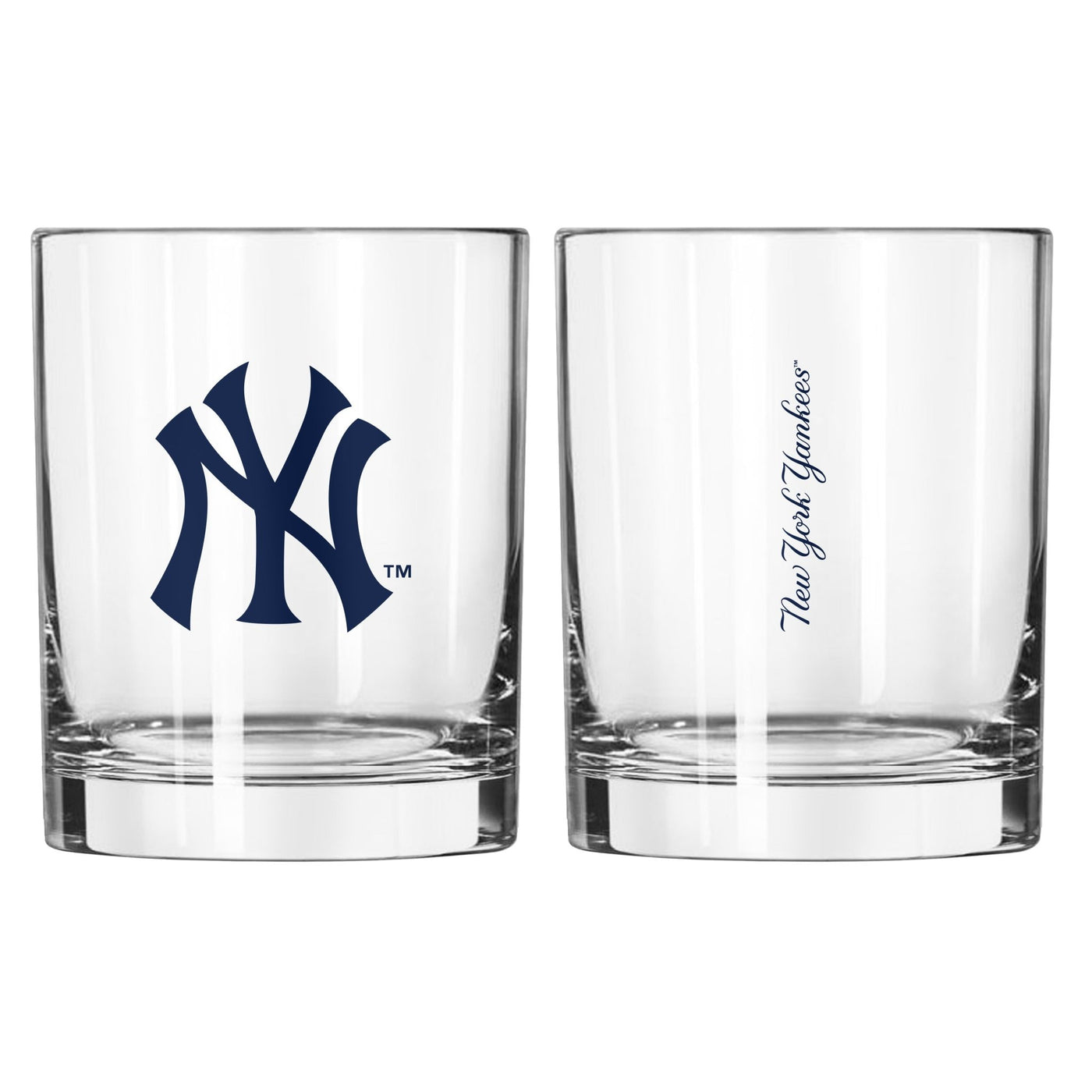 New York Yankees 14oz Gameday Rocks Glass - Logo Brands