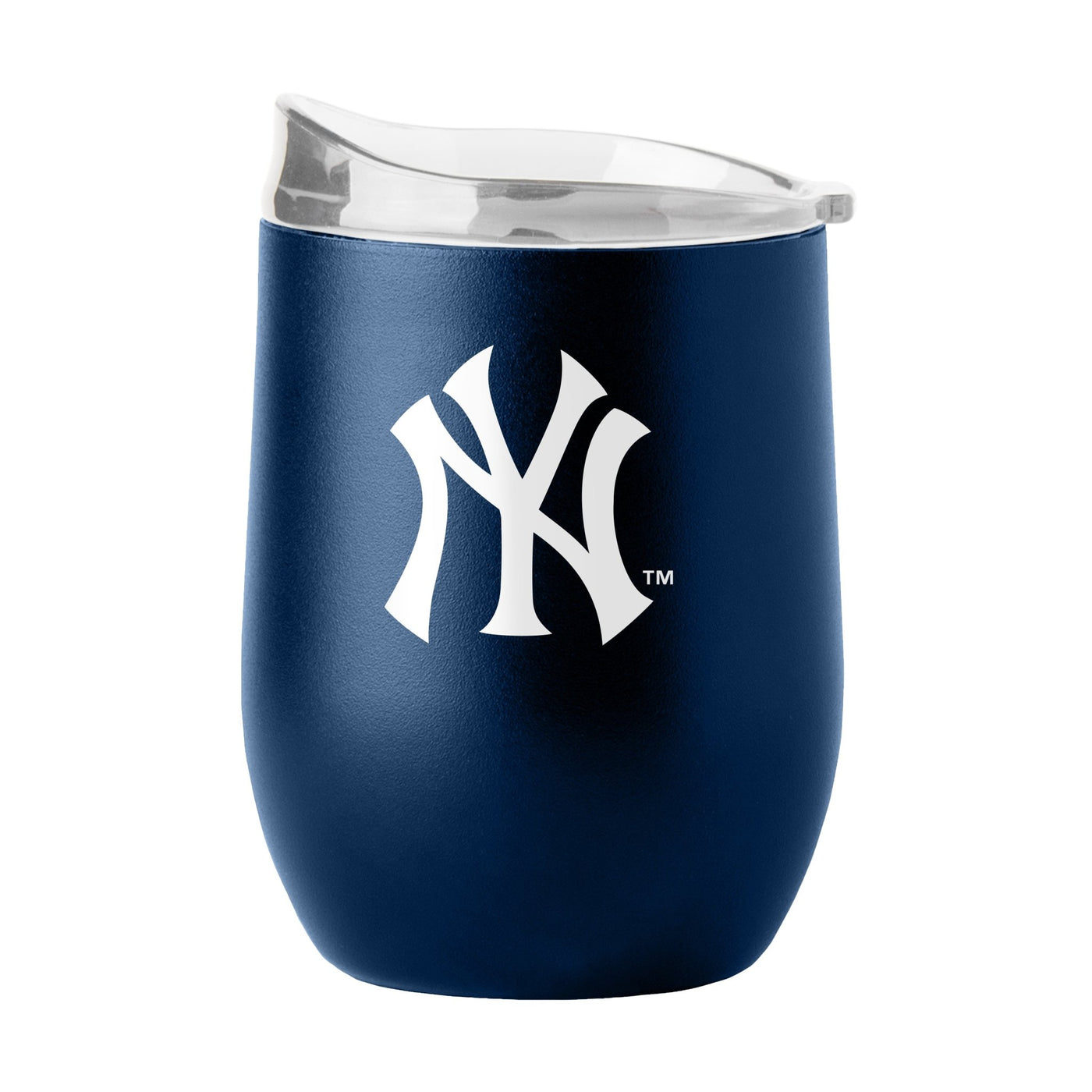 New York Yankees 16oz Flipside Powder Coat Curved Beverage - Logo Brands