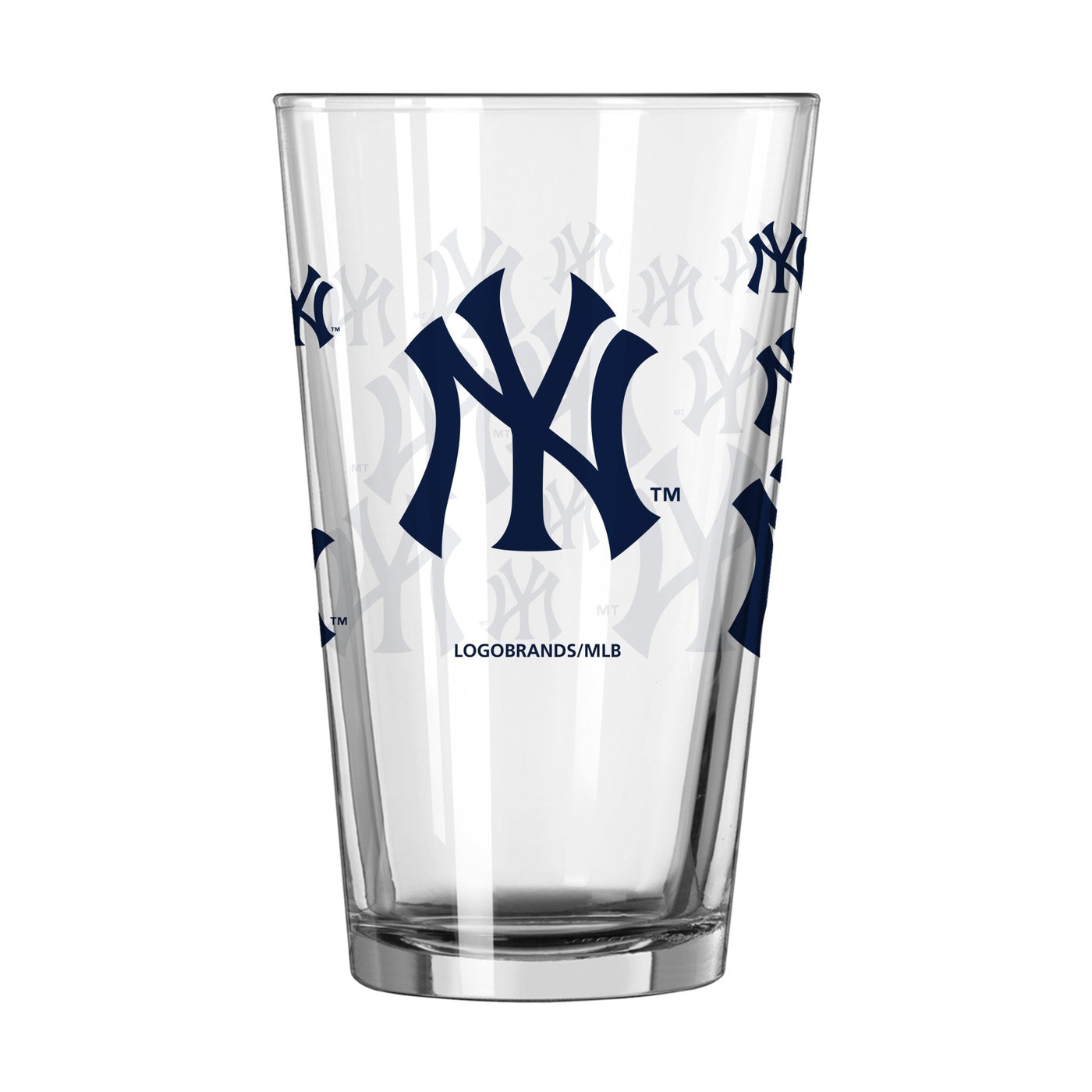 New York Yankees 16oz Scatter Pint Glass - Logo Brands