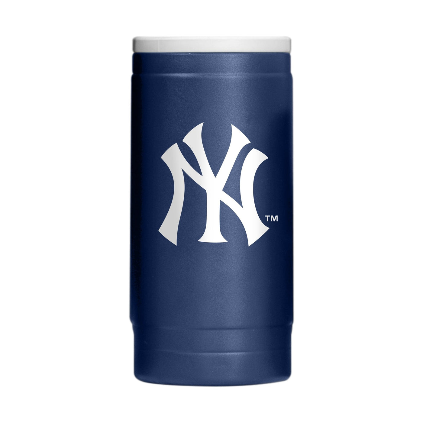New York Yankees Flipside Powder Coat Slim Can Coolie - Logo Brands