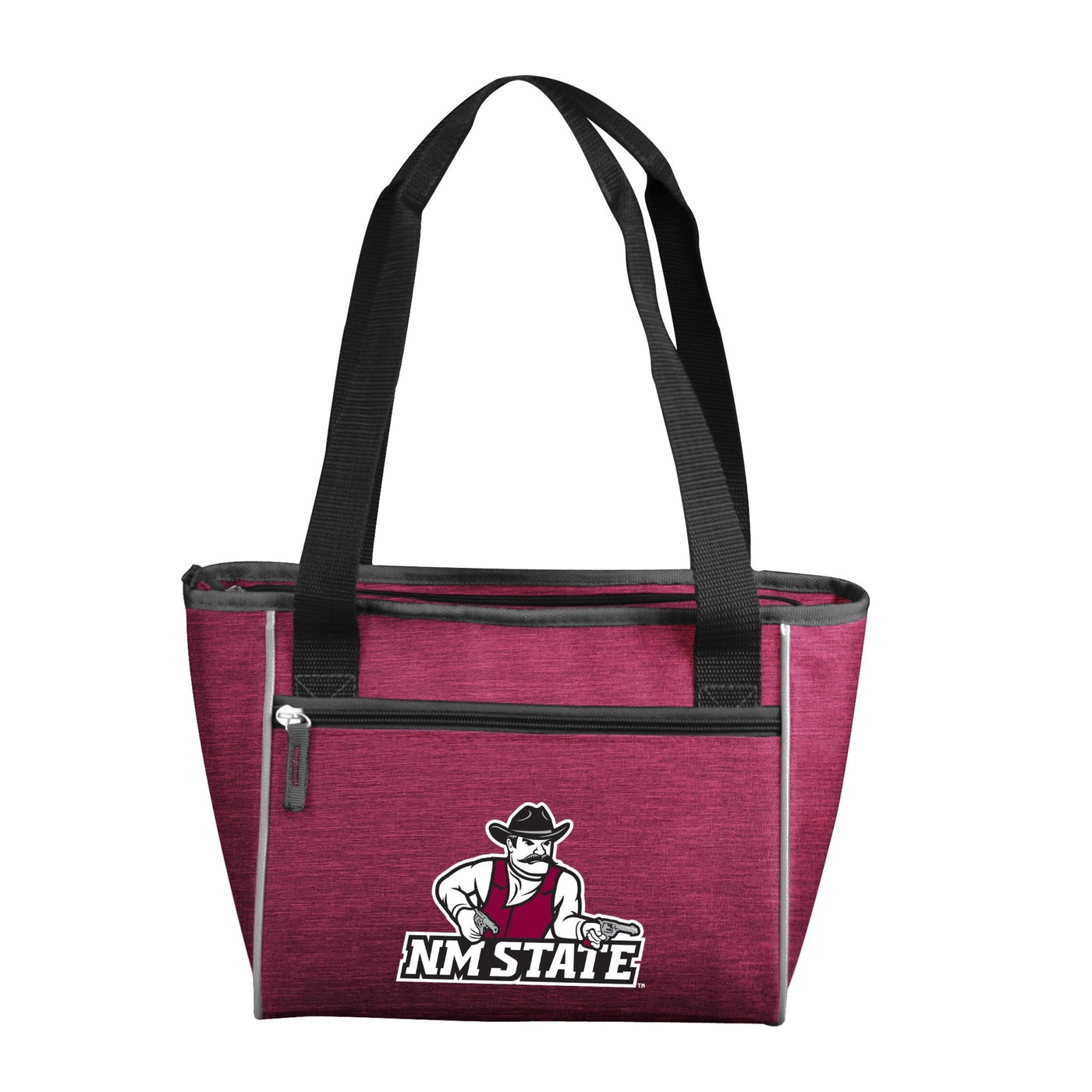 NM State Crosshatch 16 Can Cooler Tote - Logo Brands