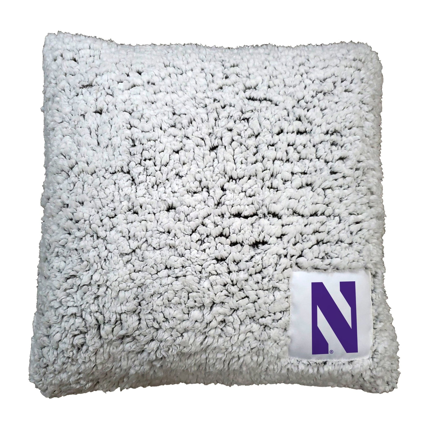 Northwestern Frosty Throw Pillow - Logo Brands