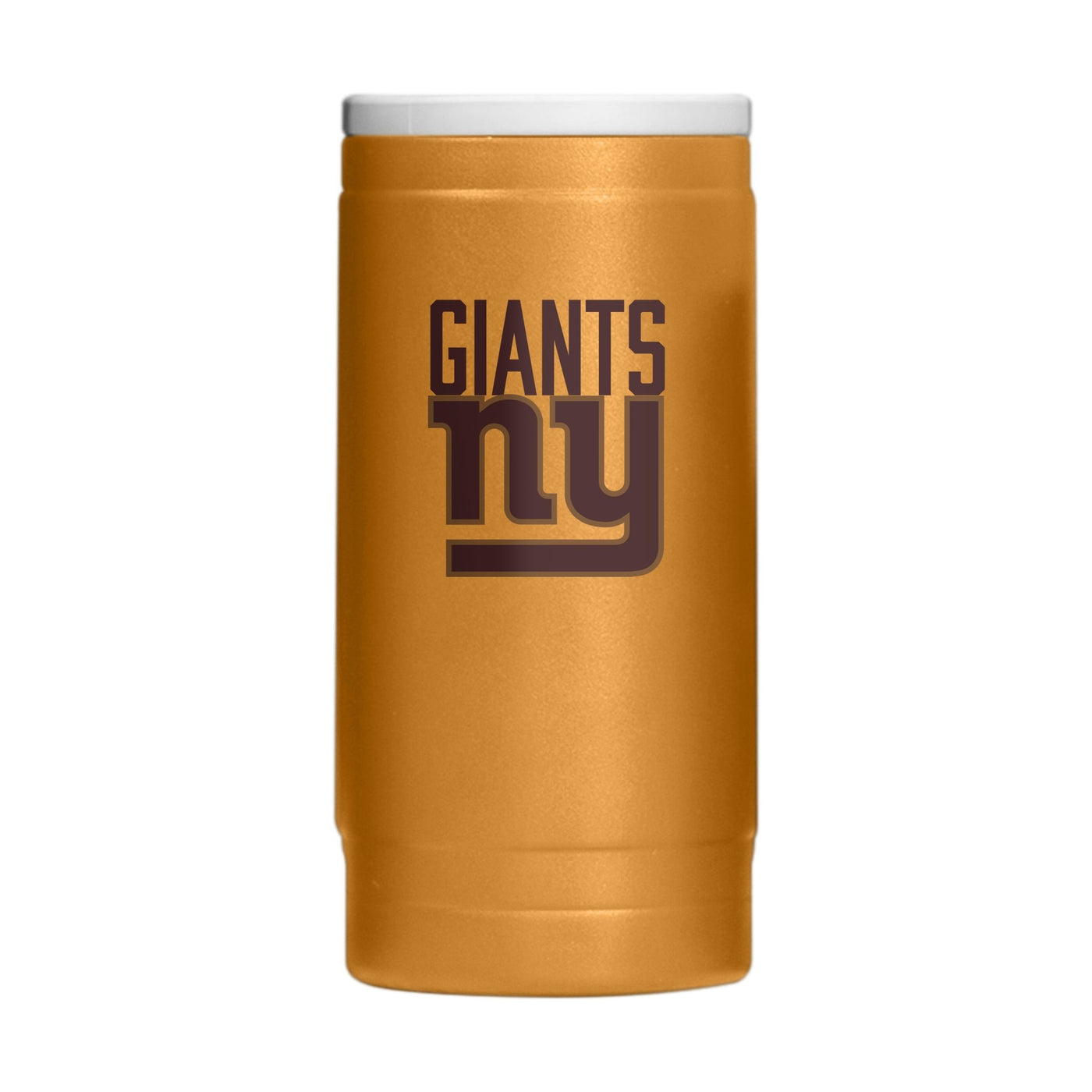 NY Giants Huddle Powder Coat Slim Can Coolie - Logo Brands