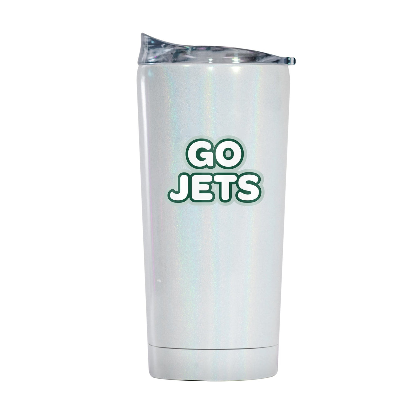 NY Jets 20oz Bubble Iridescent Tumbler - Logo Brands