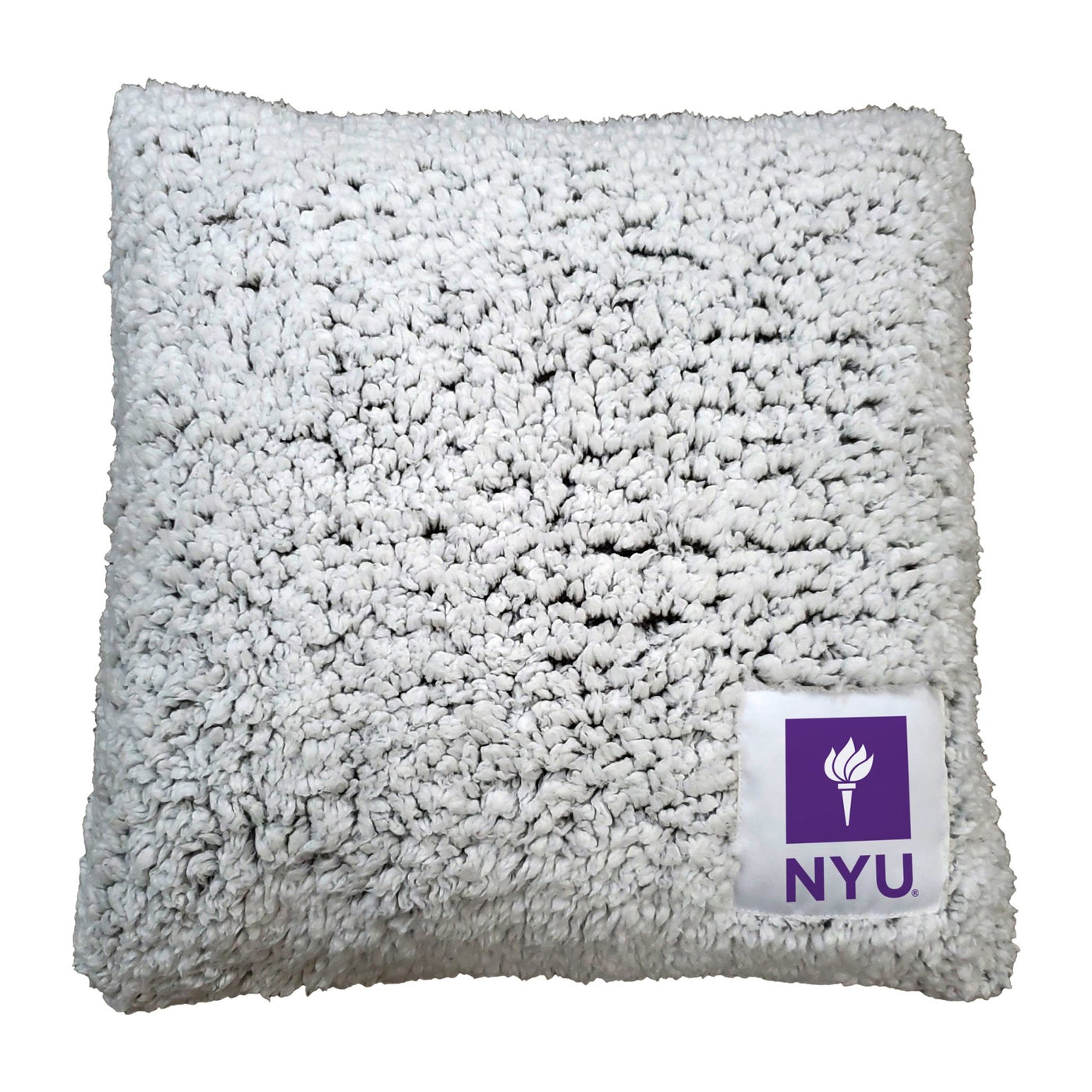 NYU Frosty Throw Pillow - Logo Brands