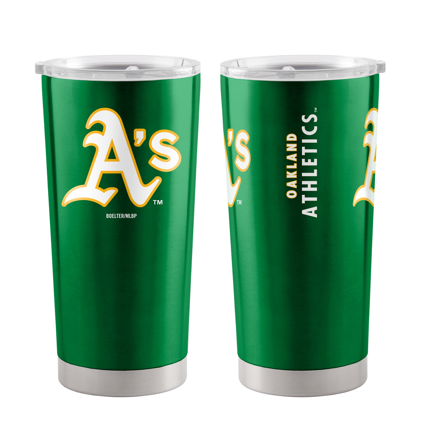 Oakland Athletics 20oz Gameday Stainless Tumbler - Logo Brands