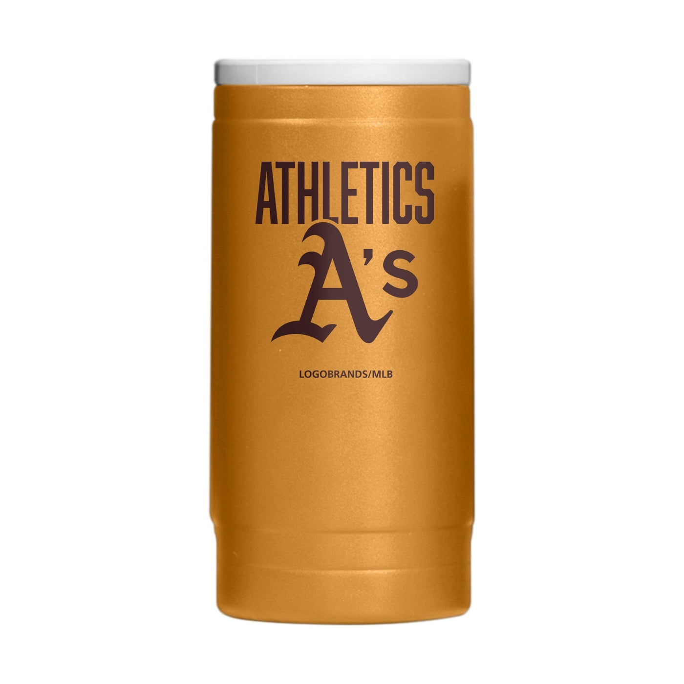 Oakland Athletics Huddle Powder Coat Slim Can Coolie - Logo Brands
