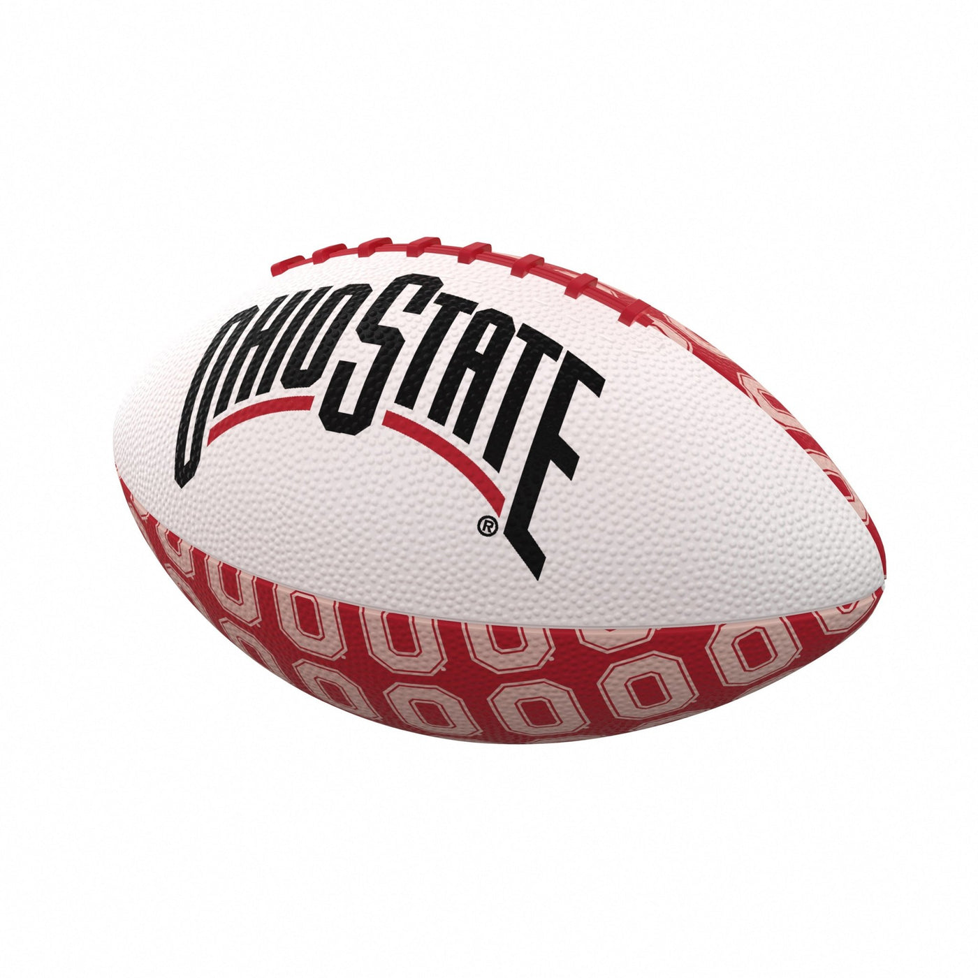 Ohio State Repeating Mini-Size Rubber Football - Logo Brands