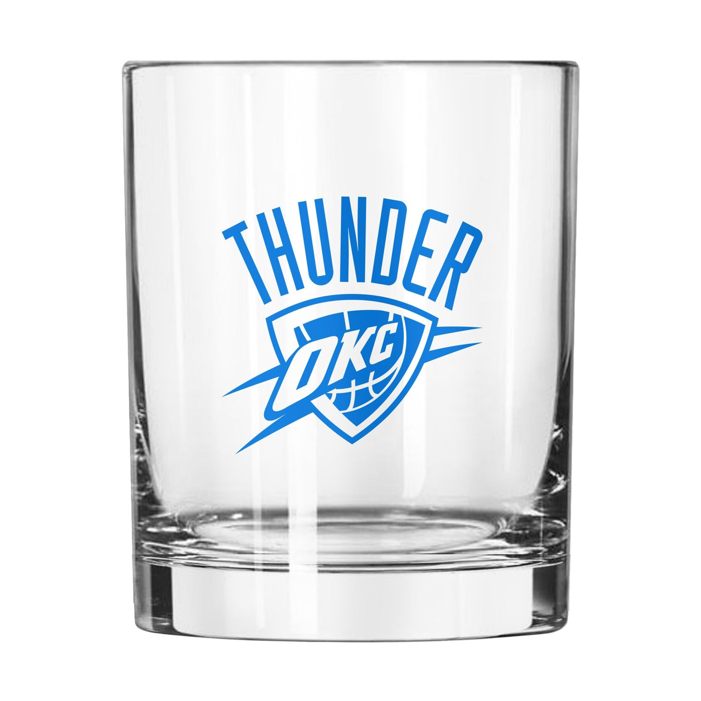 Oklahoma City Thunder 14oz Gameday Rocks Glass - Logo Brands