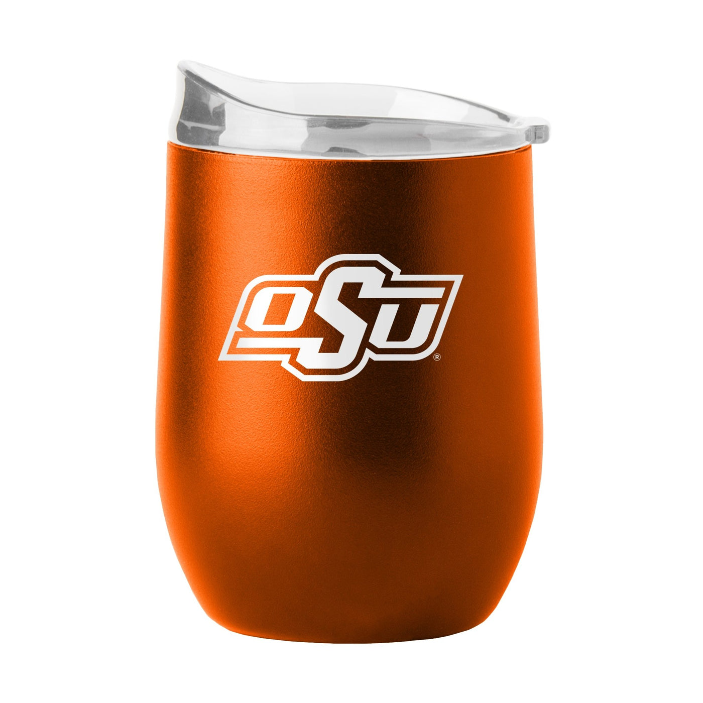 Oklahoma State 16oz Flipside Powder Coat Curved Beverage - Logo Brands