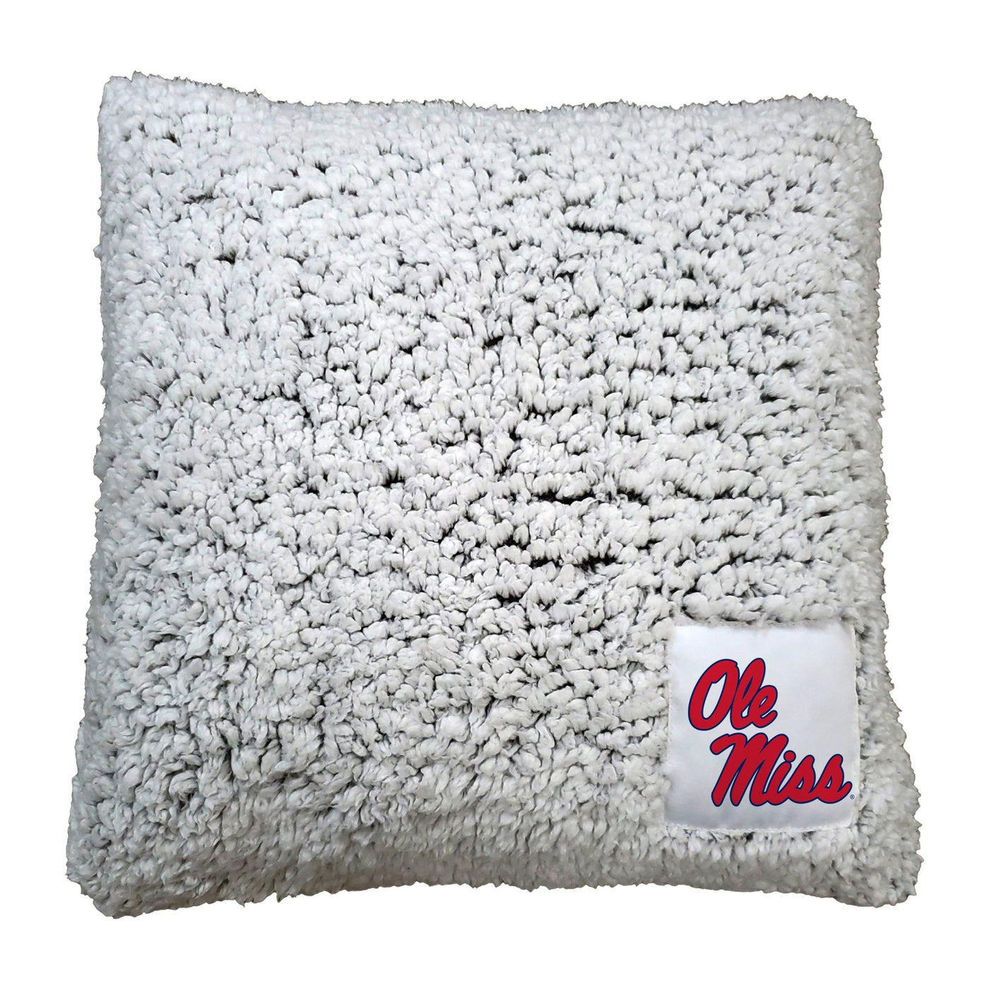 Ole Miss Frosty Throw Pillow - Logo Brands