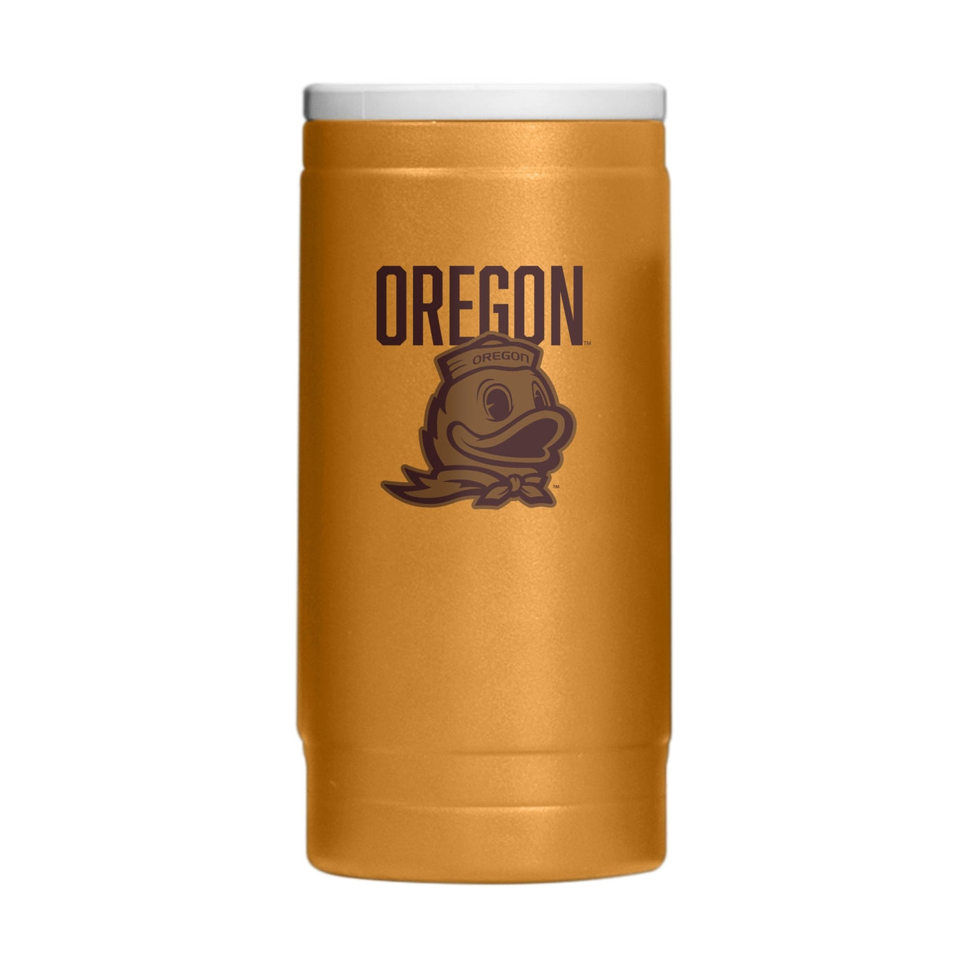 Oregon Huddle Powder Coat Slim Can Coolie - Logo Brands