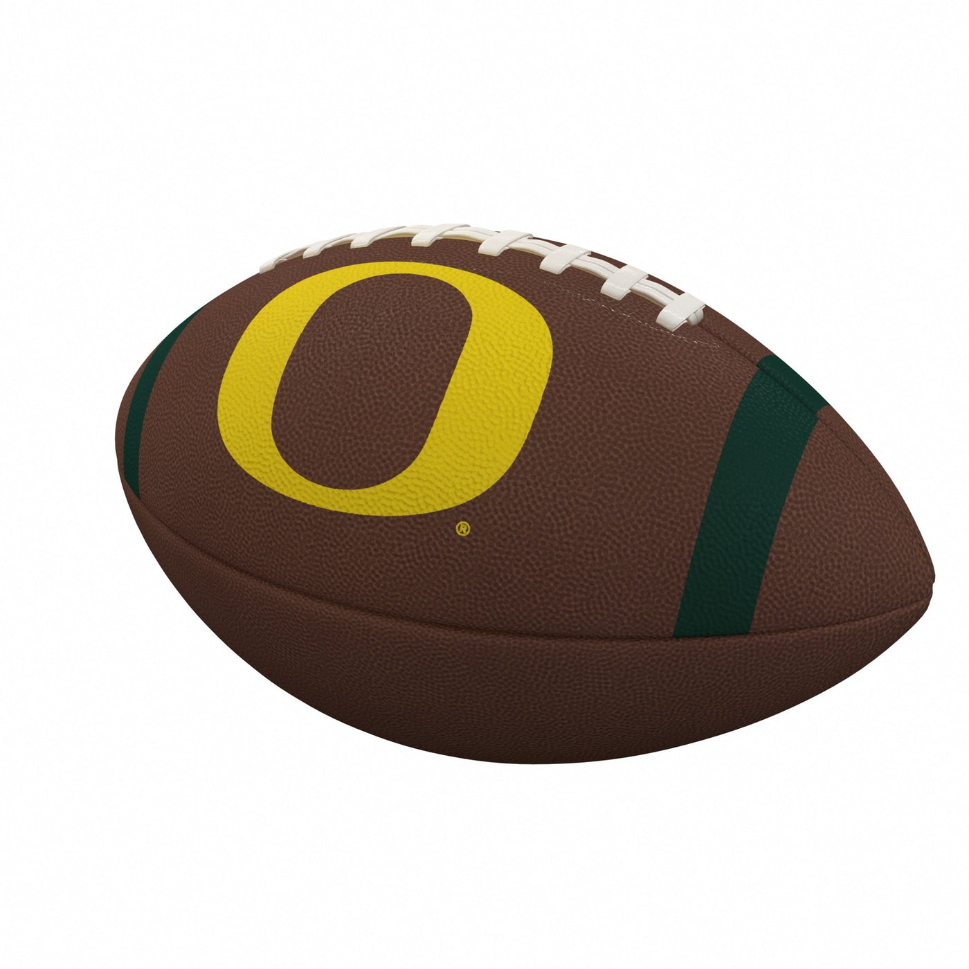 Oregon Team Stripe Official-Size Composite Football - Logo Brands