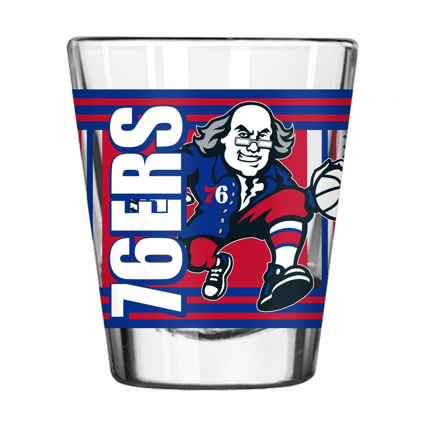 Philadelphia 76ers 2oz Hero Shot Glass - Logo Brands